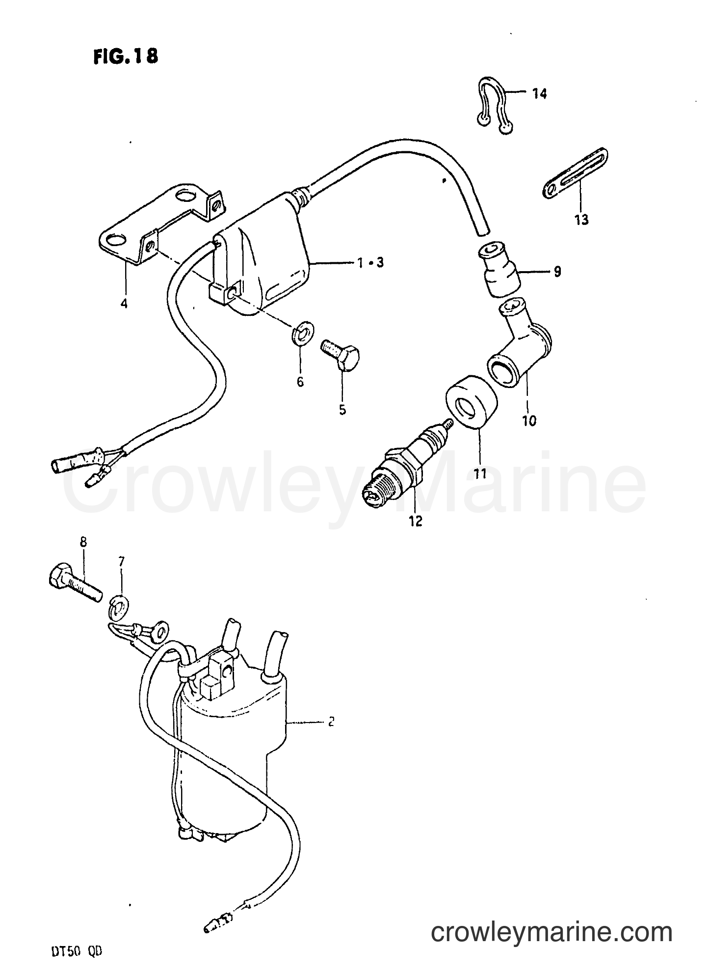 Suzuki Marine DT50 - IGNITION