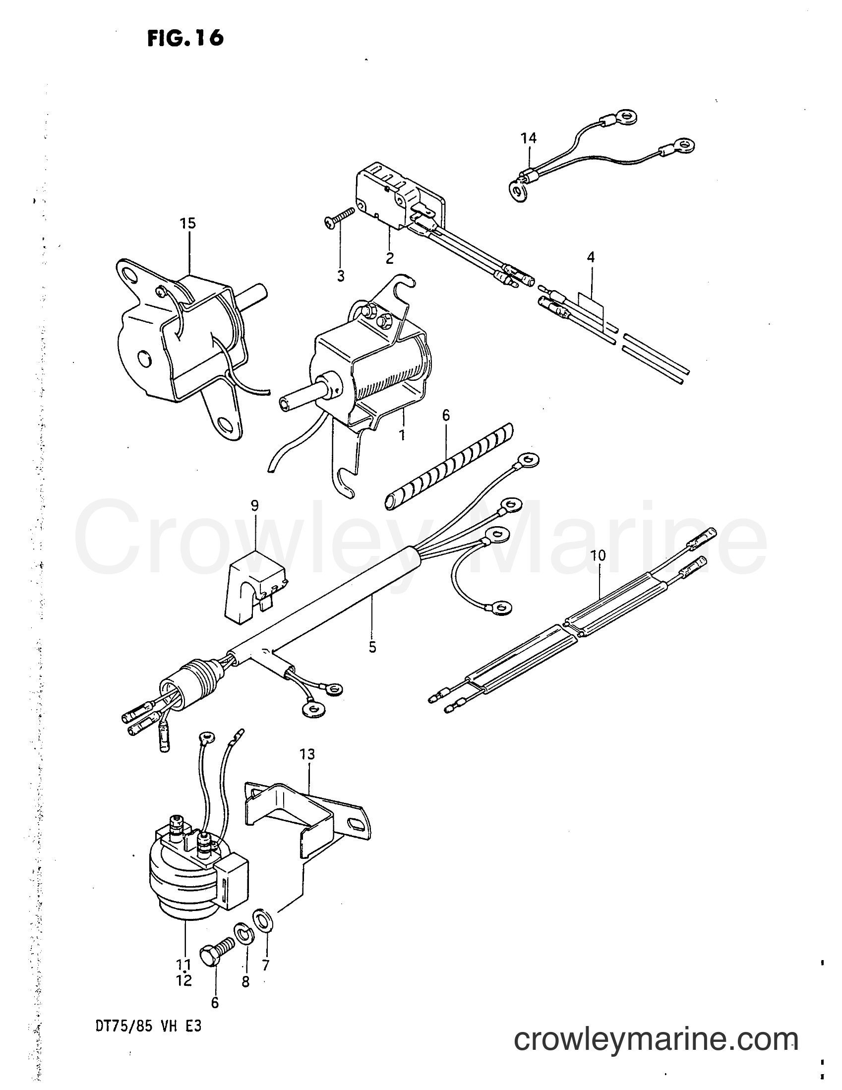 Suzuki Marine DT75 - ELECTRICAL (2)