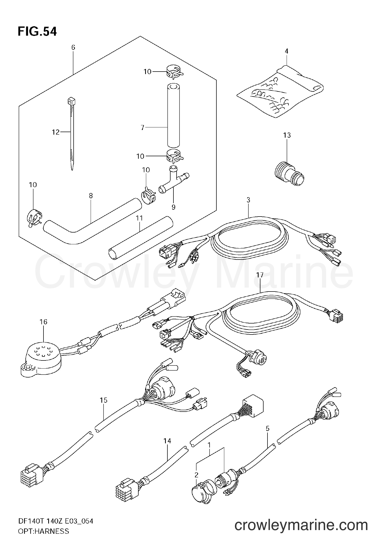 Suzuki Marine DF140Z - OPT:HARNESS