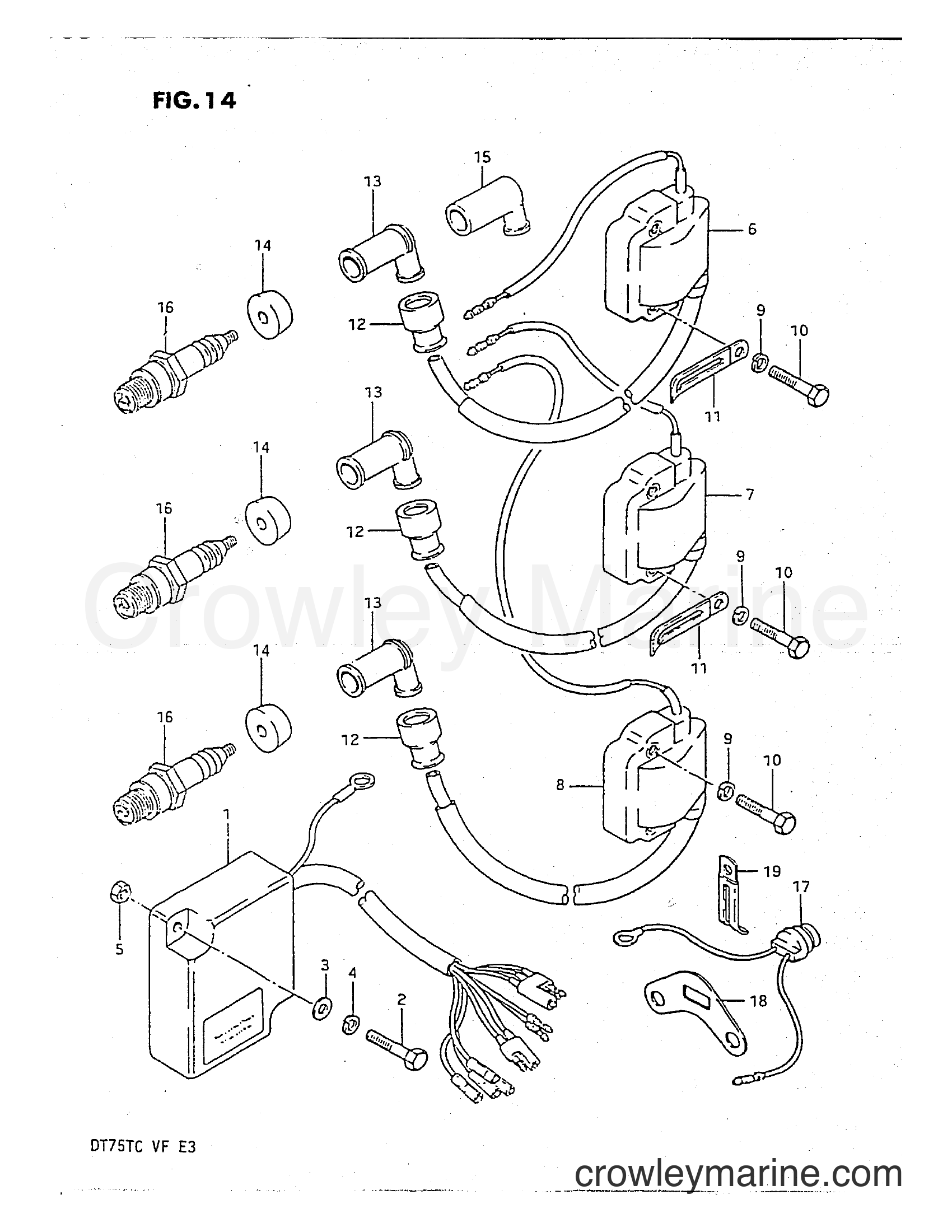 Suzuki Marine DT75 - IGNITION