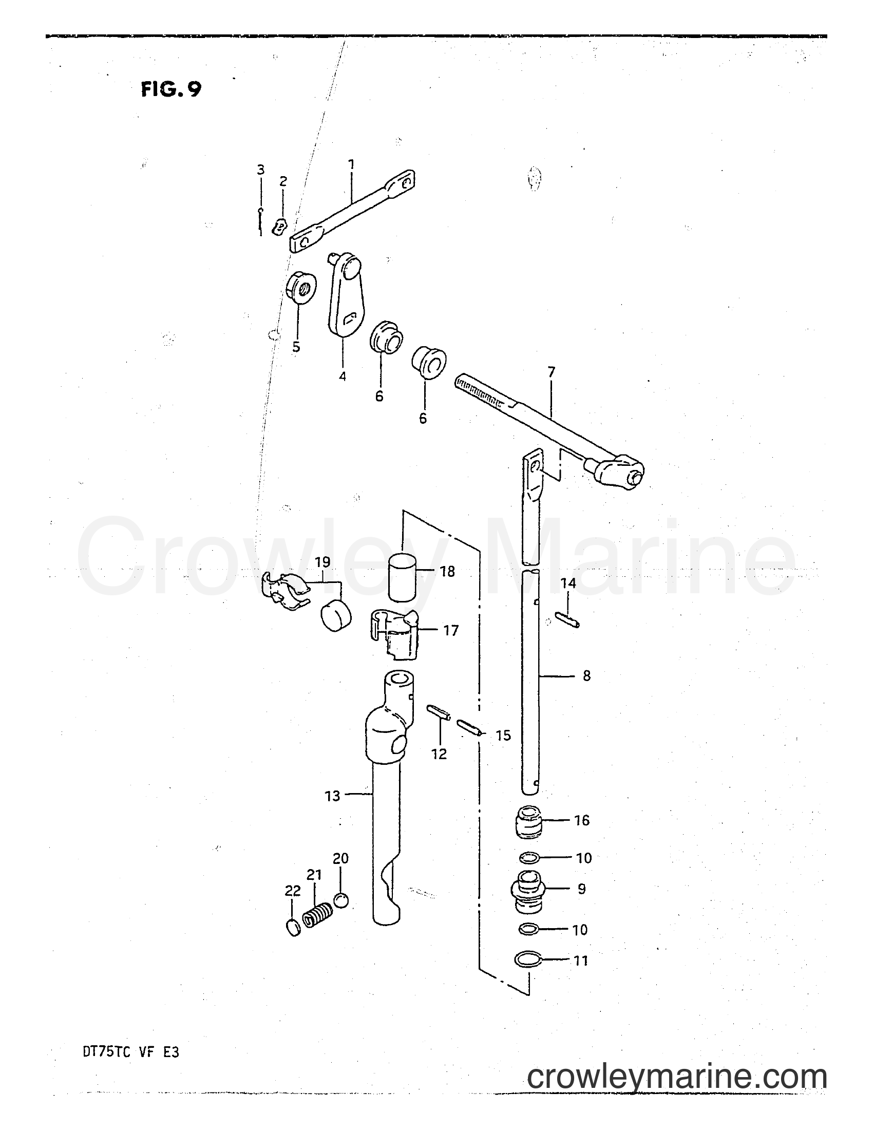 Suzuki Marine DT75 - CLUTCH