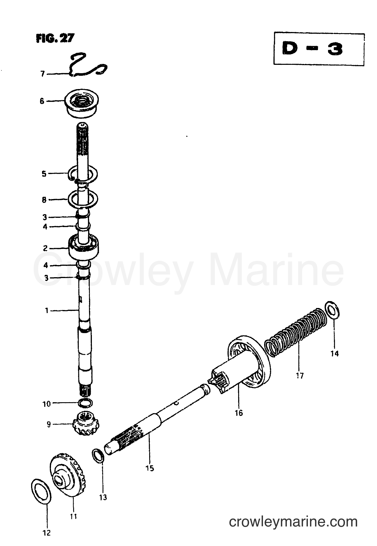 Suzuki Marine DT5 - TRANSMISSION