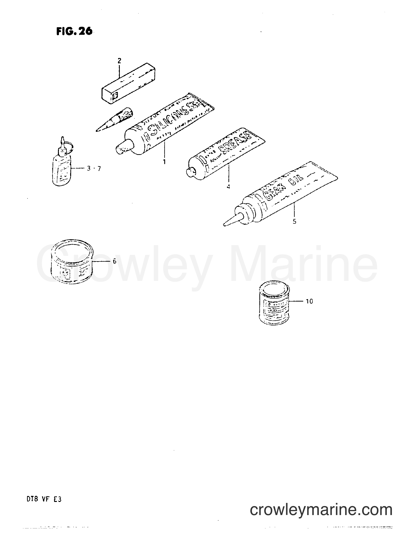Suzuki Marine DT8 - OPTIONAL