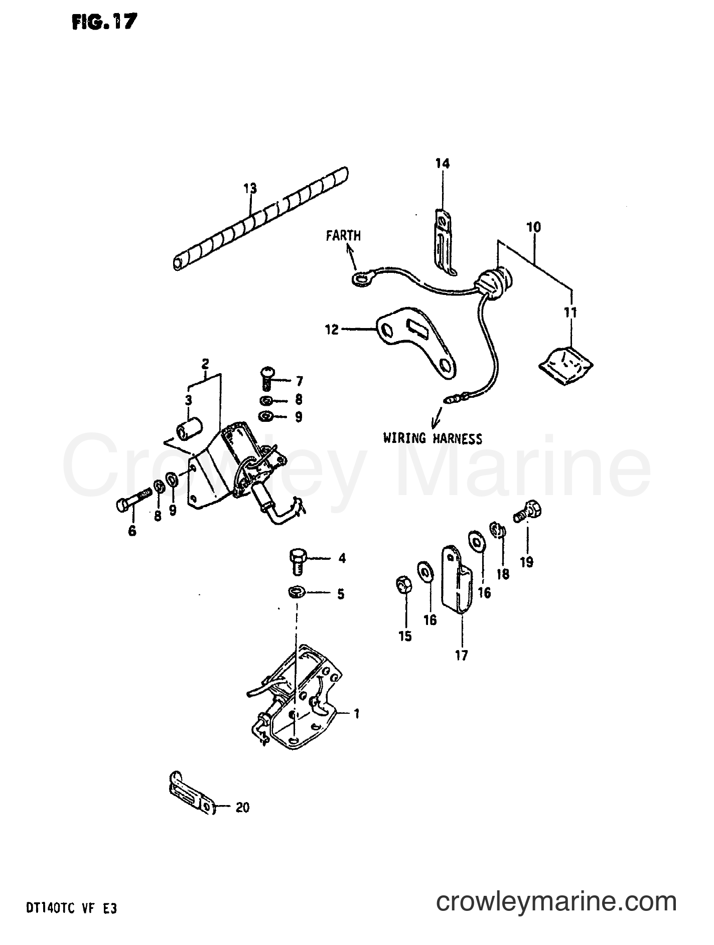 Suzuki Marine DT140 - ELECTRICAL (2)