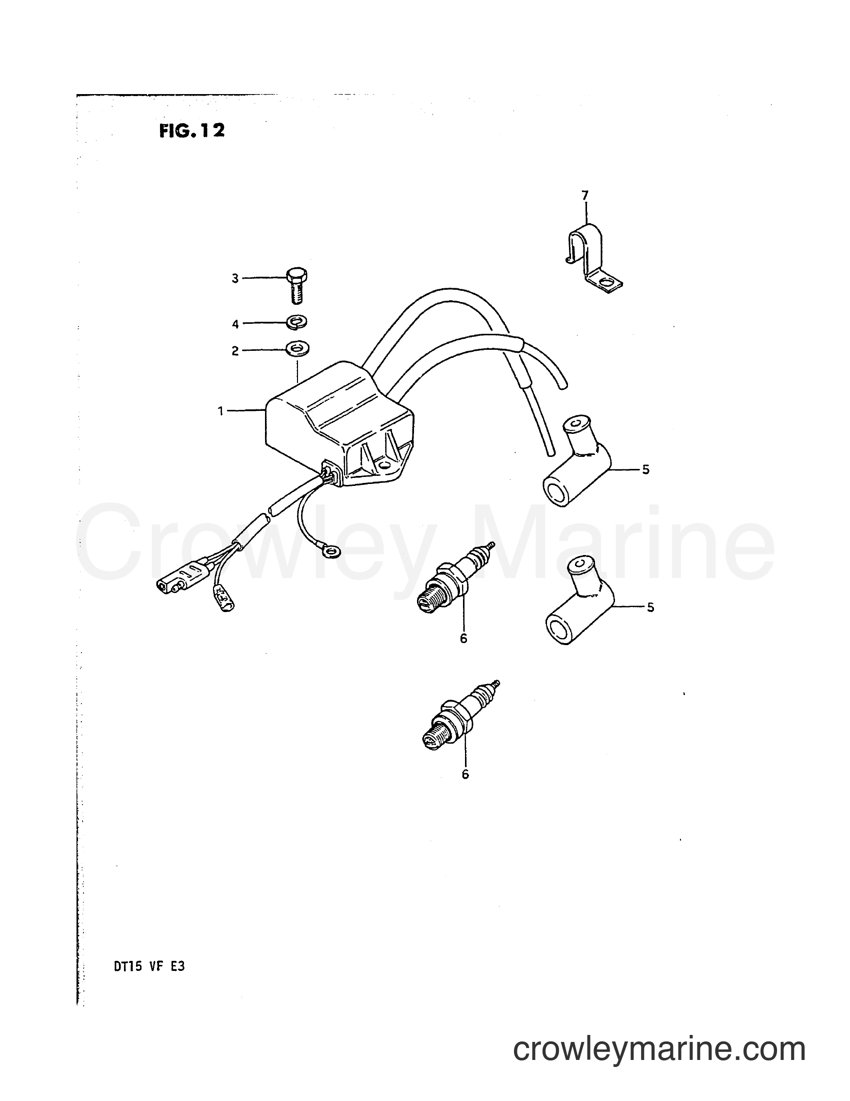 Suzuki Marine DT15 - IGNITION