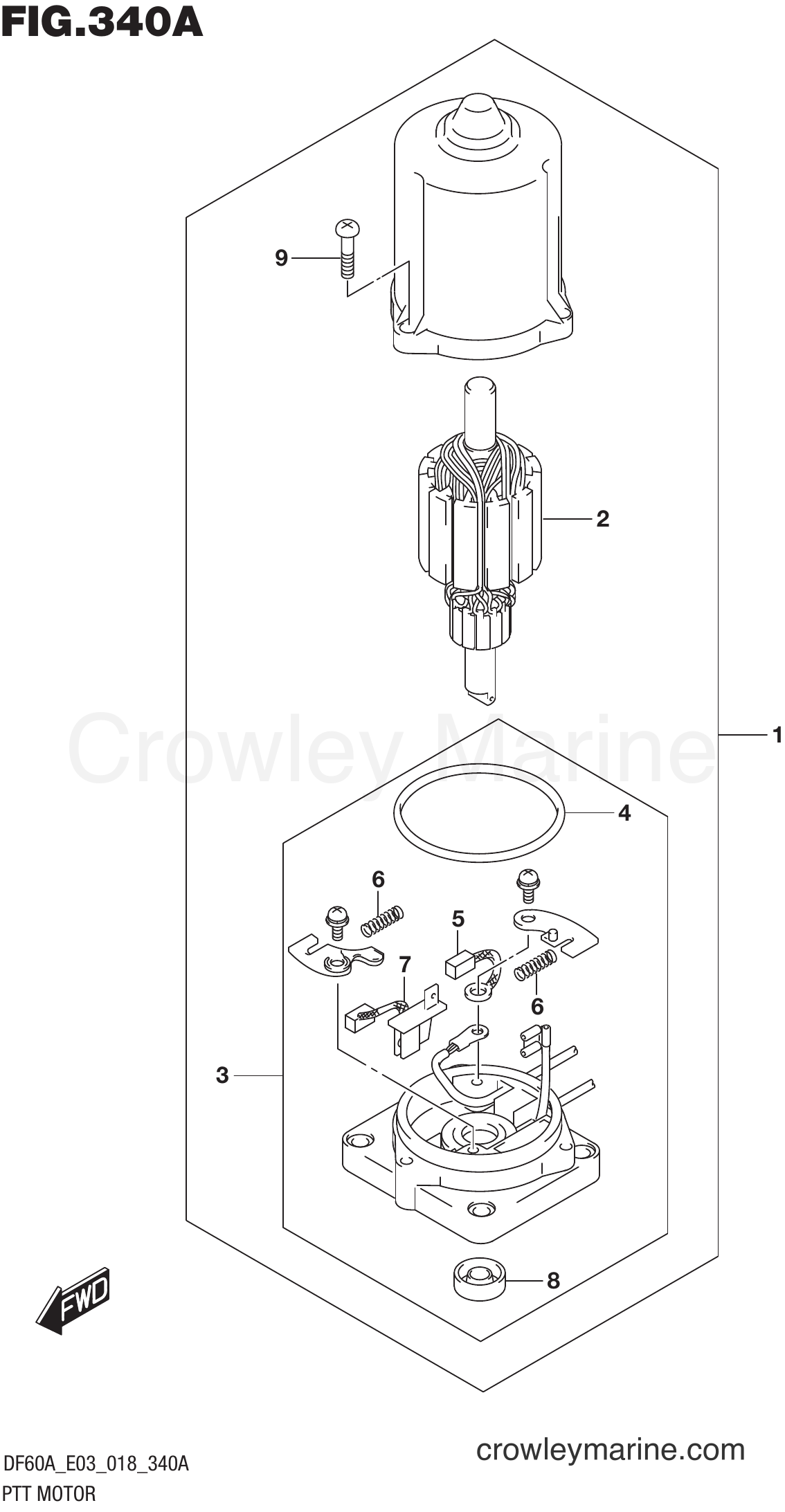 Suzuki Marine DF40A 810001~ - PTT MOTOR