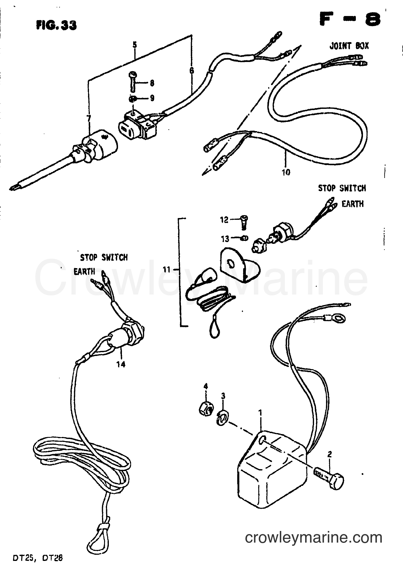Suzuki Marine DT25 - REGULATOR