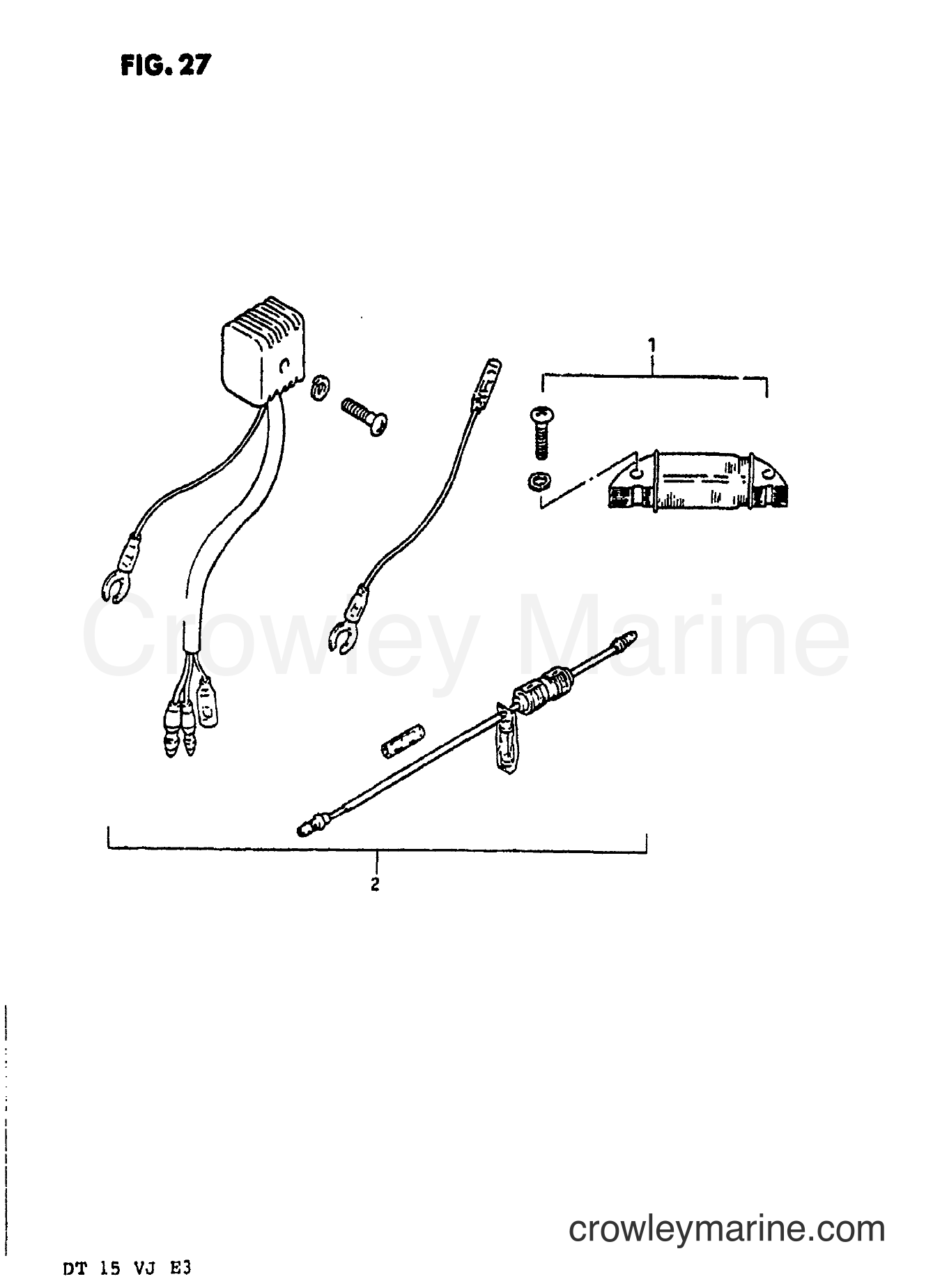 Suzuki Marine DT15 - ELECTRICAL (2)