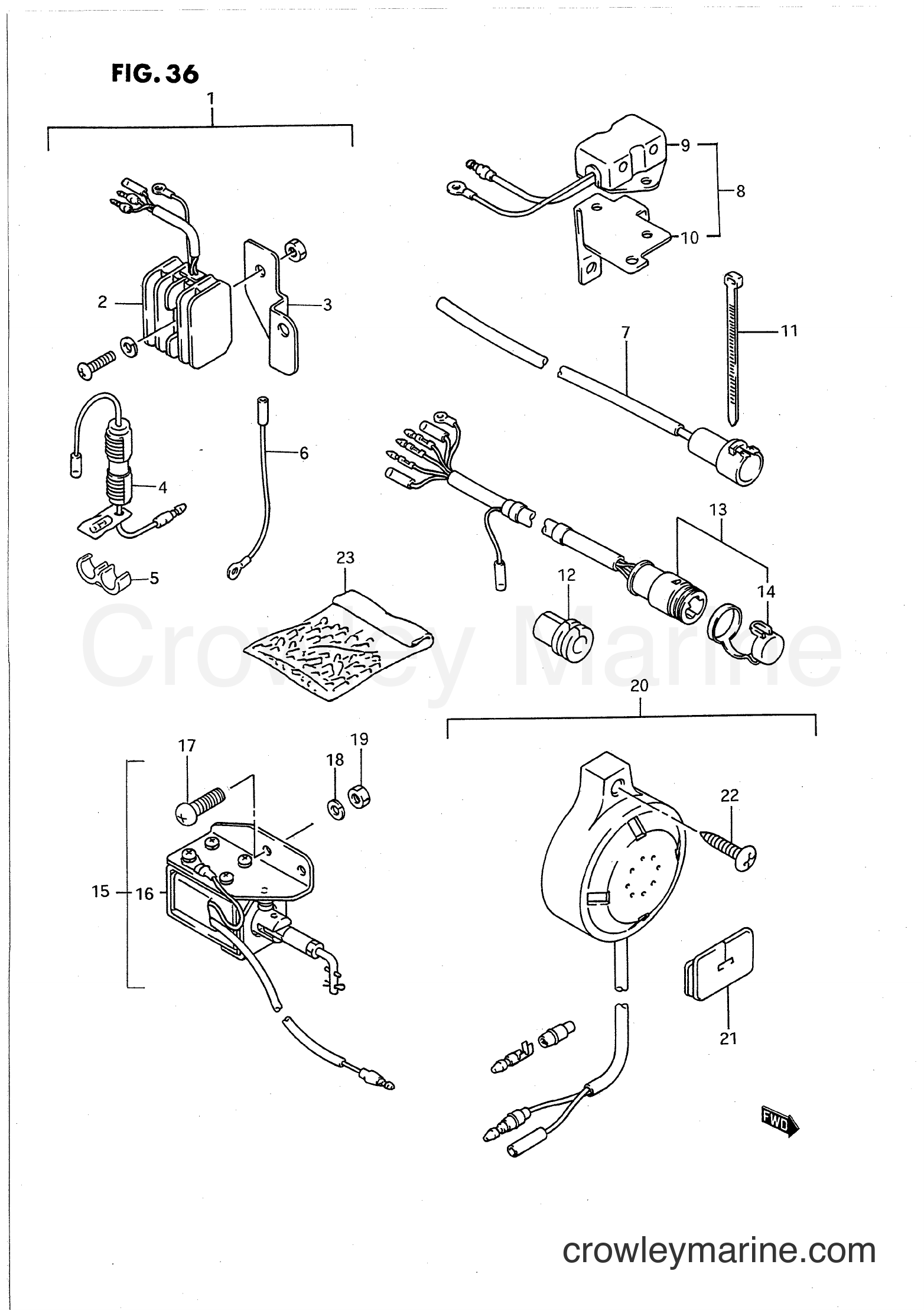 Suzuki Marine DT9.9C - OPTIONAL : ELECTRICAL (2)
