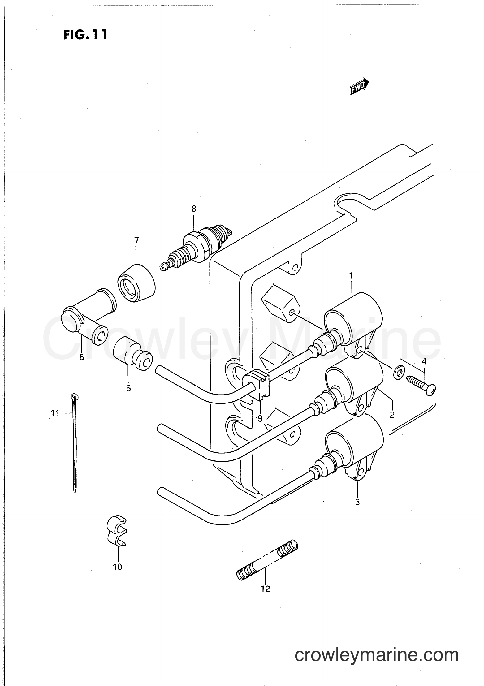 Suzuki Marine PU85 - IGNITION COIL