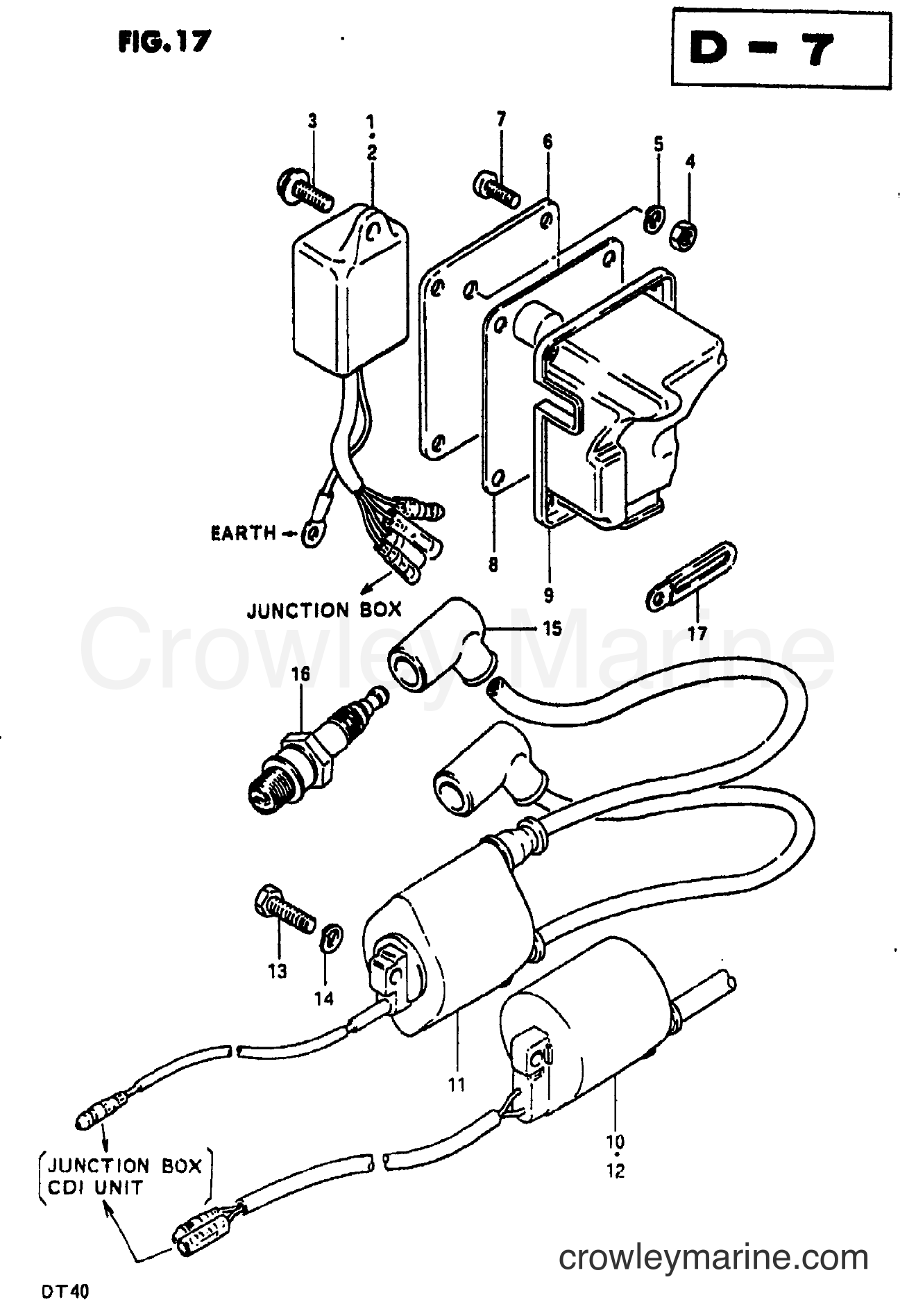 Suzuki Marine DT35 - IGNITION