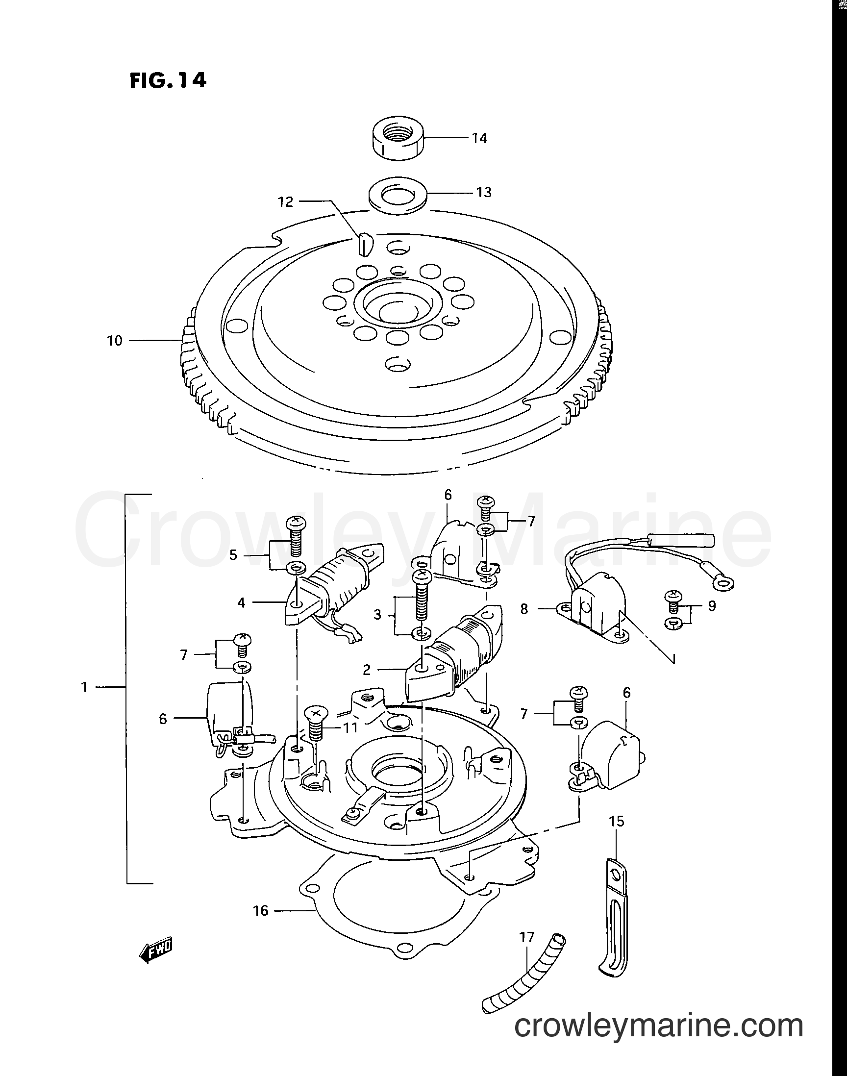 Suzuki Marine DT30C - Magneto