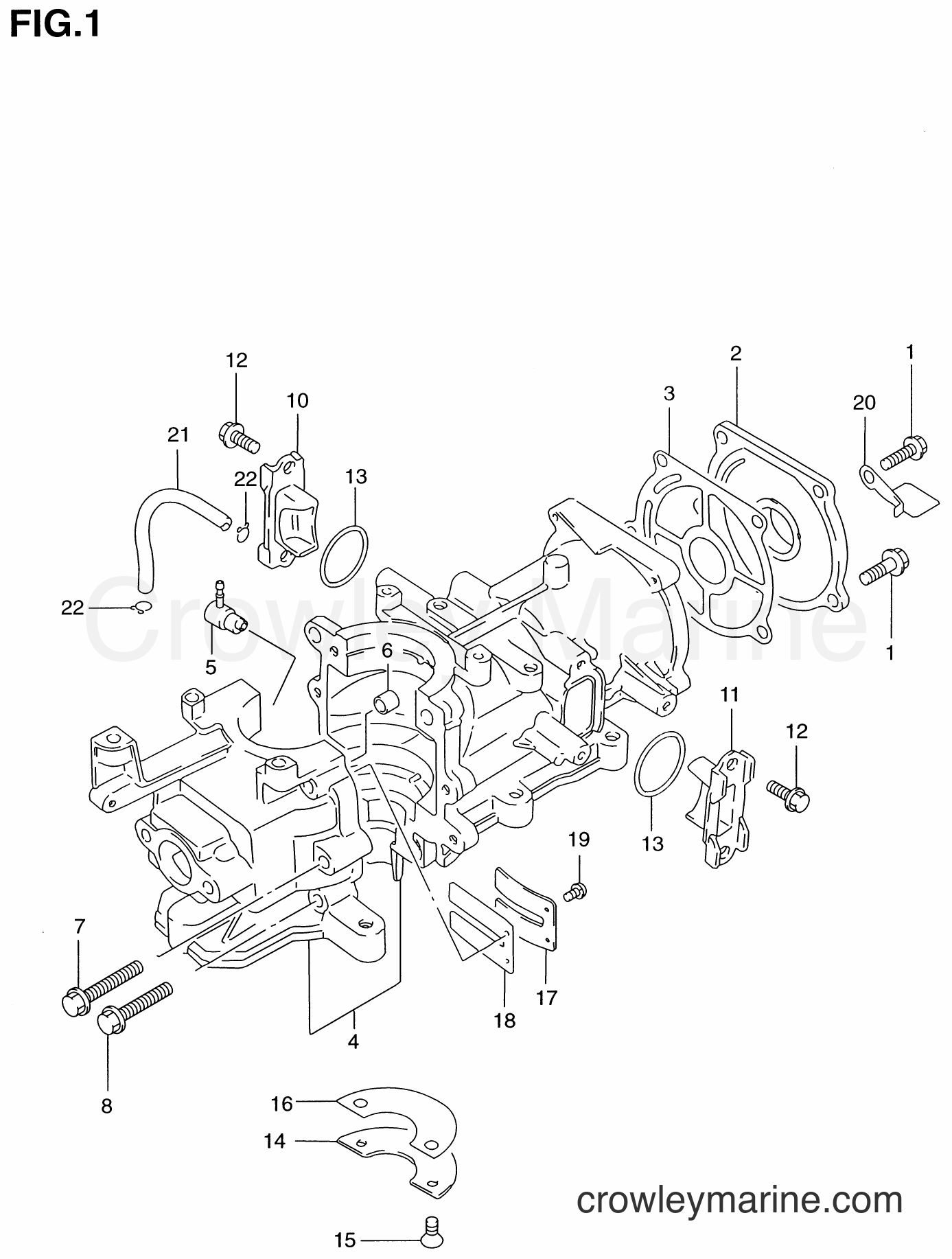 Suzuki Marine DT5Y - CYLINDER (DT4)