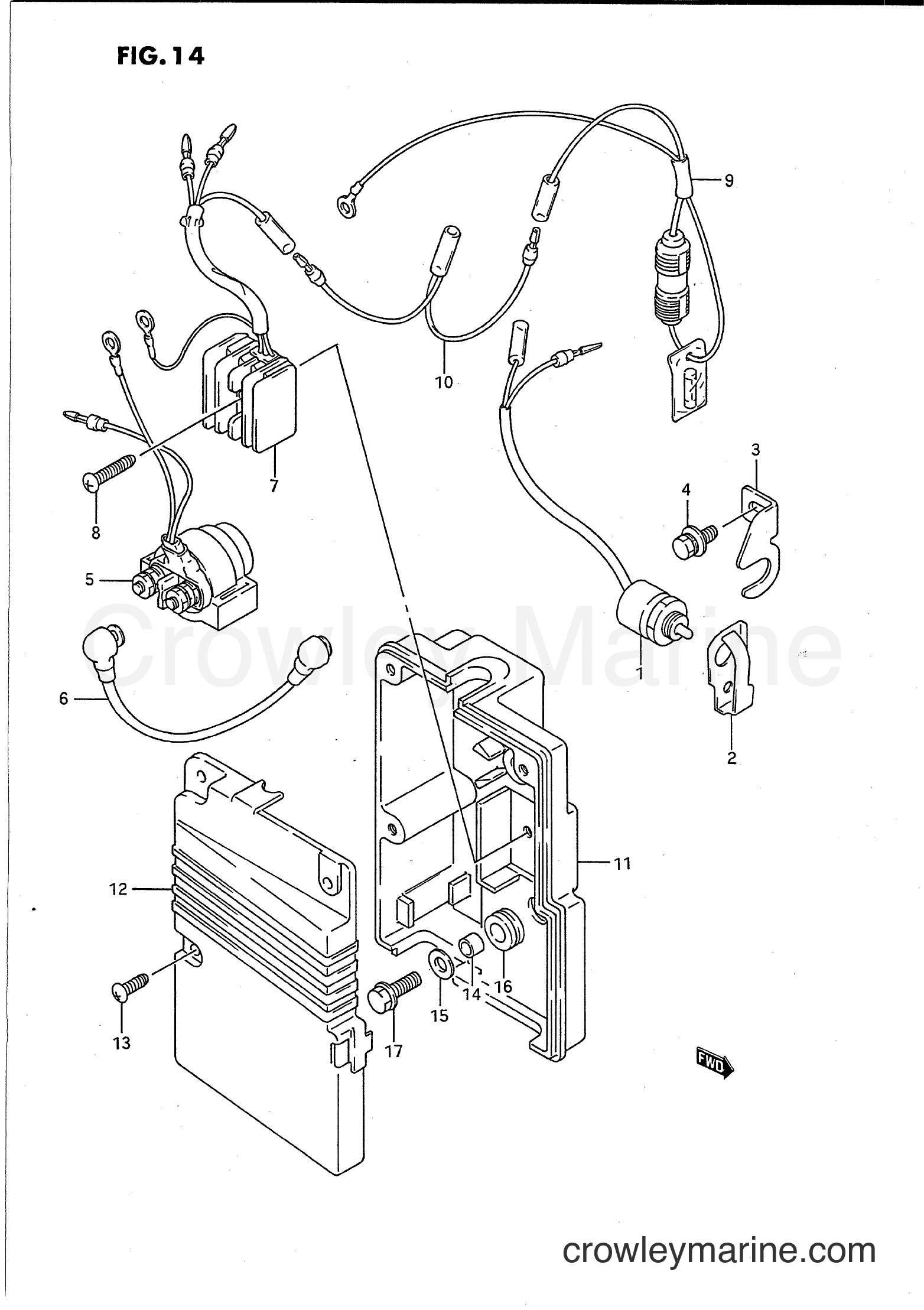 Suzuki Marine DT15C - ELECTRICAL (1)