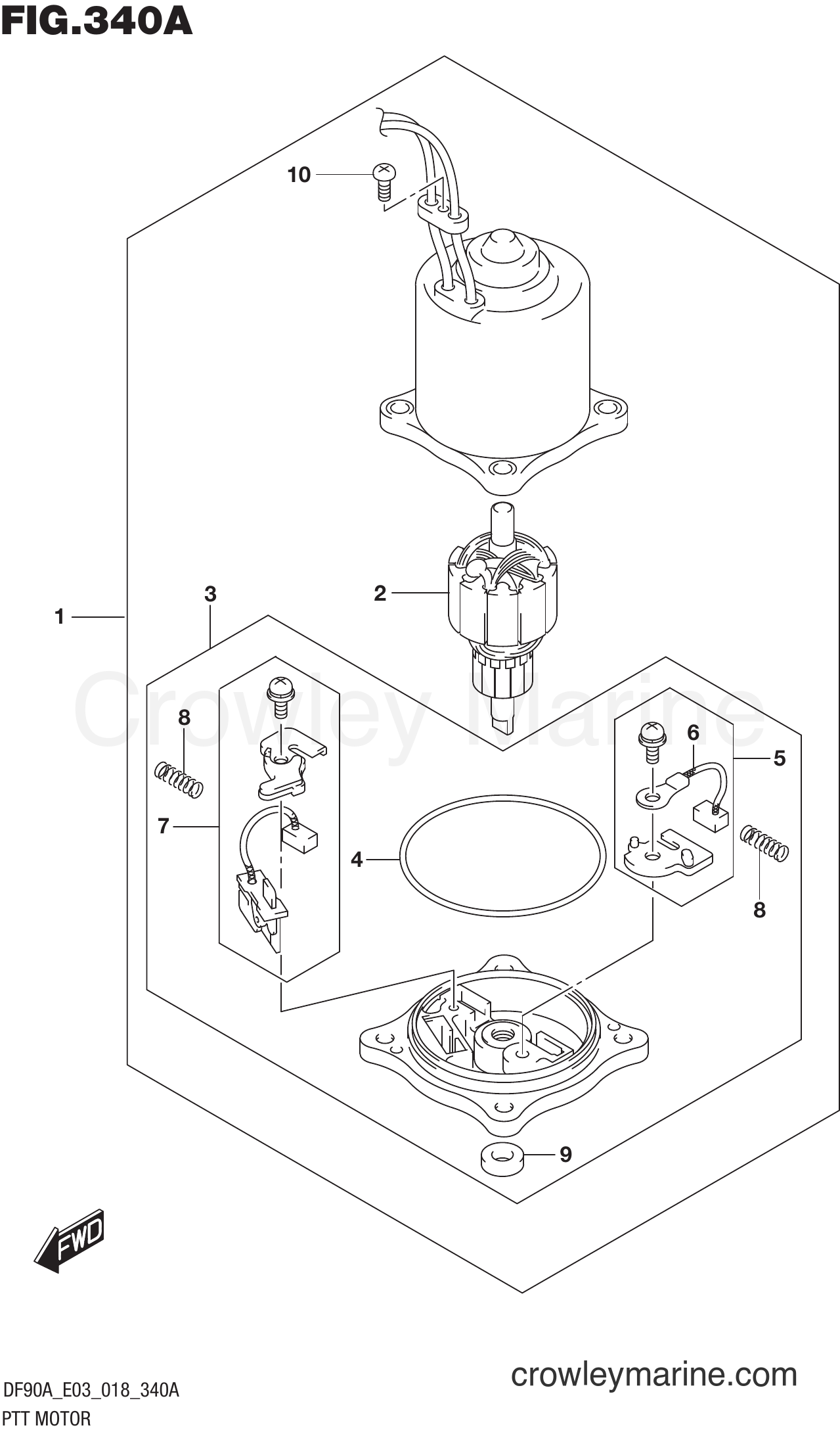Suzuki Marine DF70A 810001~ - PTT MOTOR
