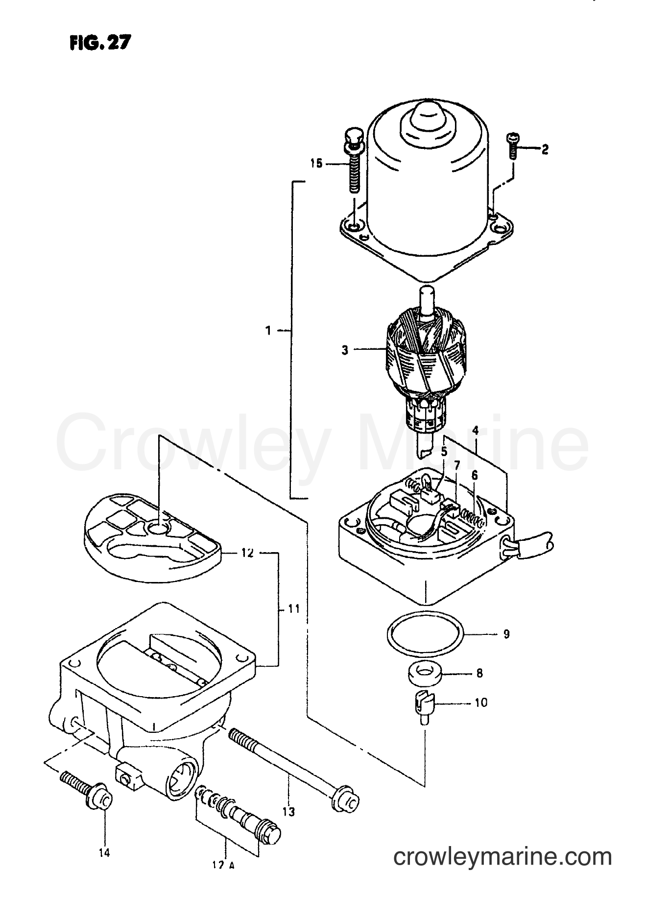 Suzuki Marine DT65 - POWER UNIT (MODEL:95-97)