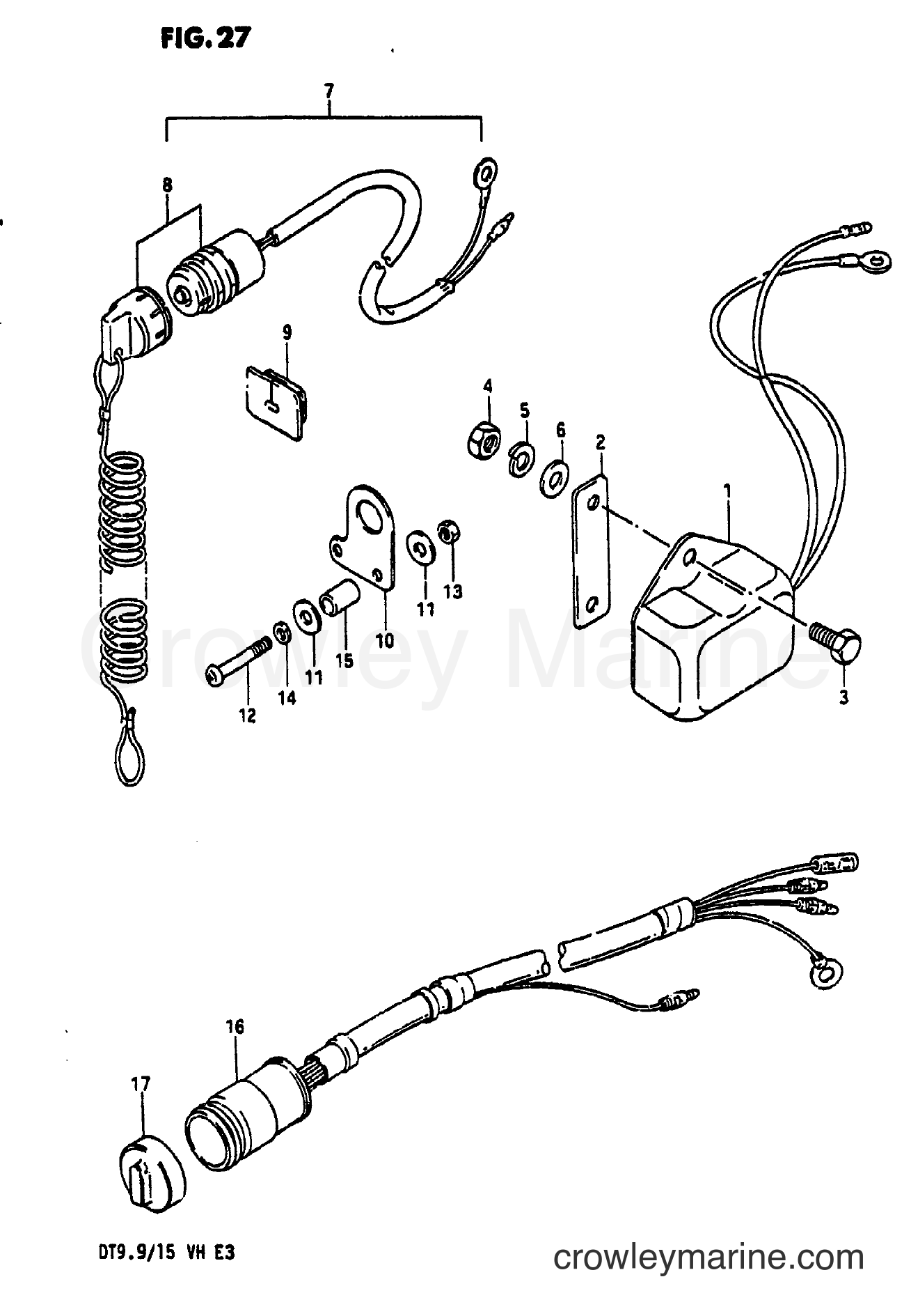 Suzuki Marine DT9.9 - ELECTRICAL (3)