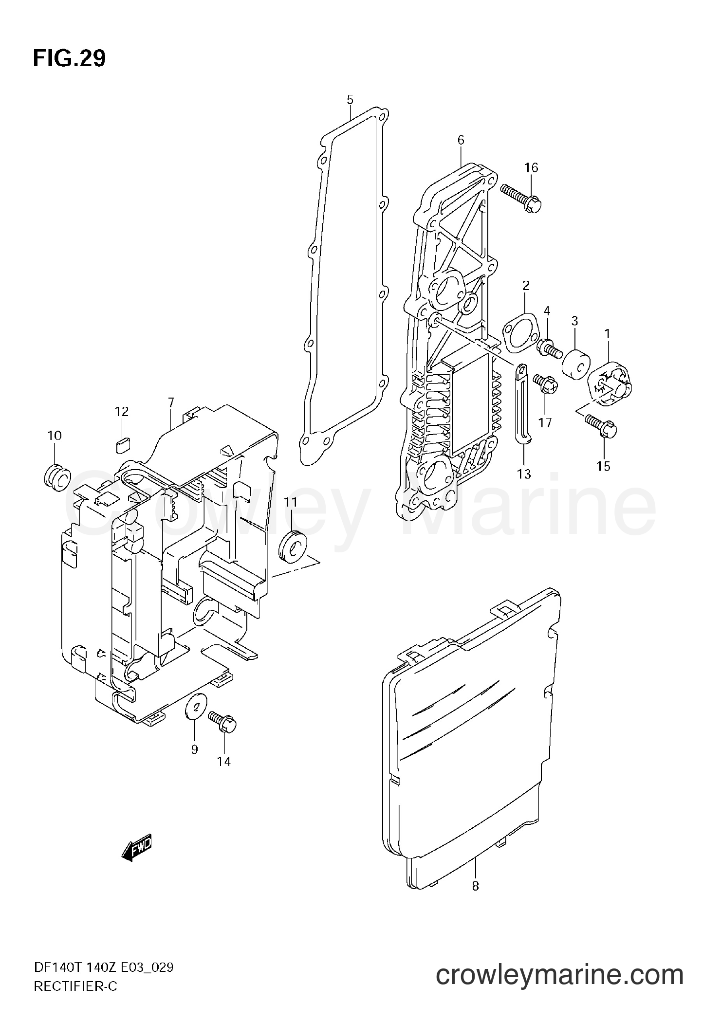 Suzuki Marine DF140Z - RECTIFIER