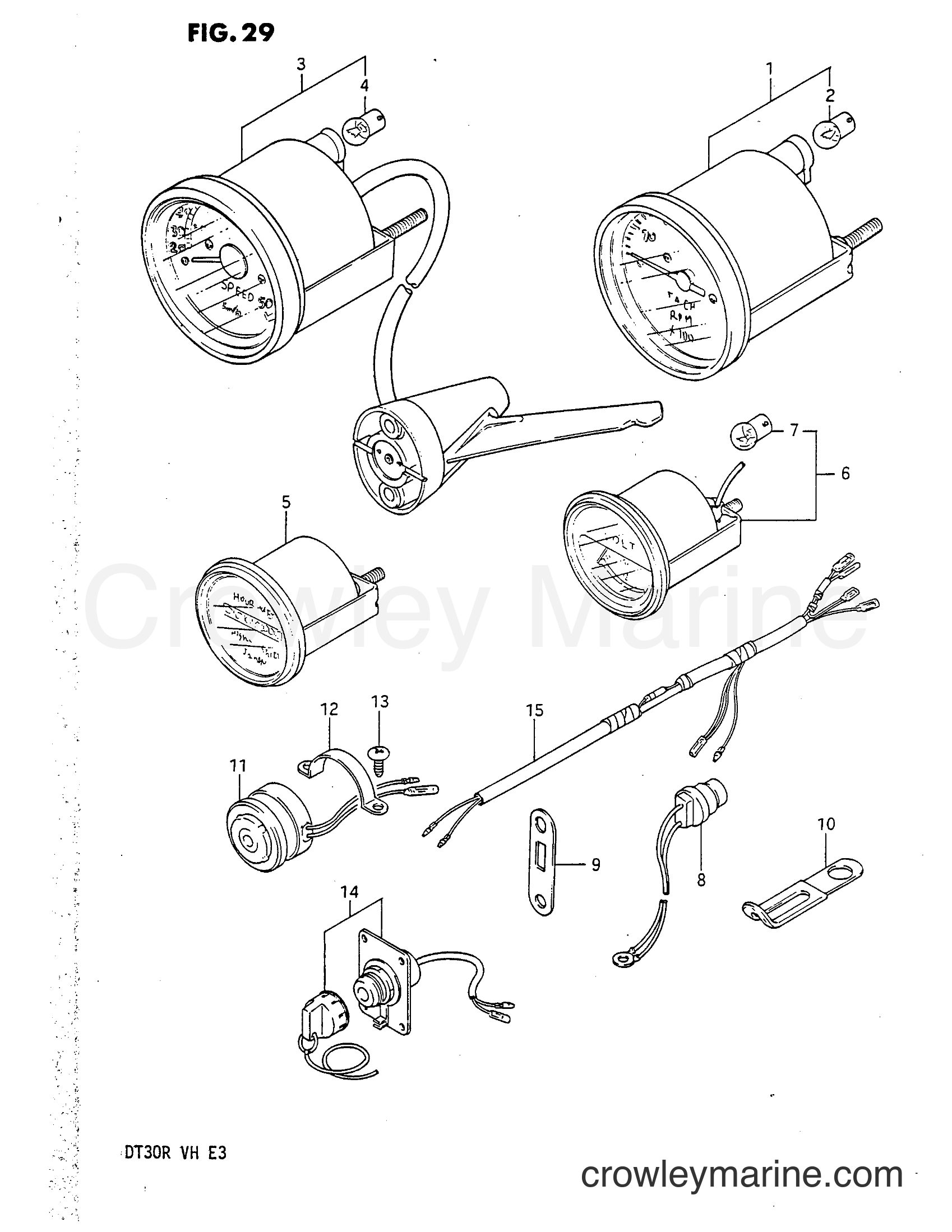 Suzuki Marine DT30 - OPTIONAL : ELECTRICAL