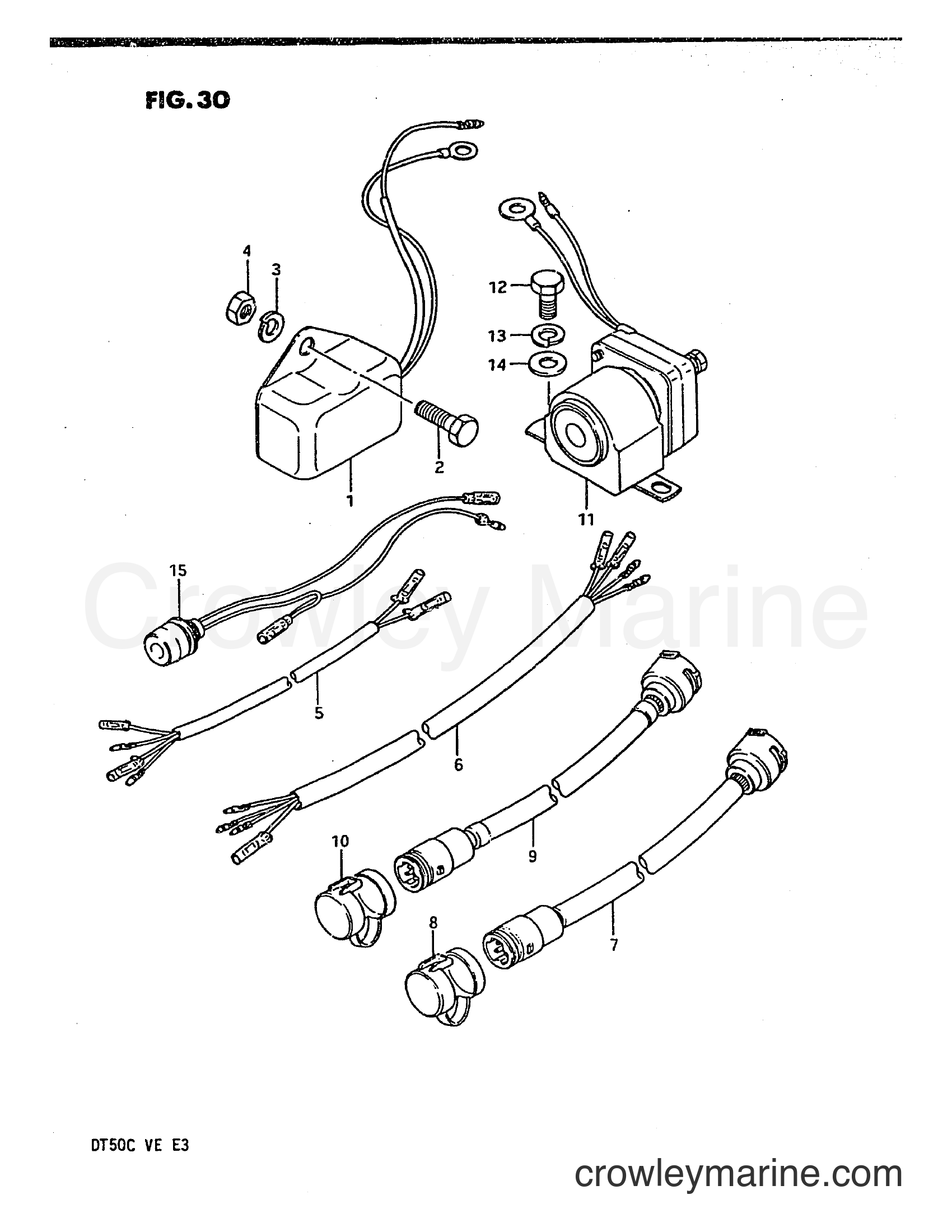 Suzuki Marine DT50 - OPT : ELECTRICAL (3)