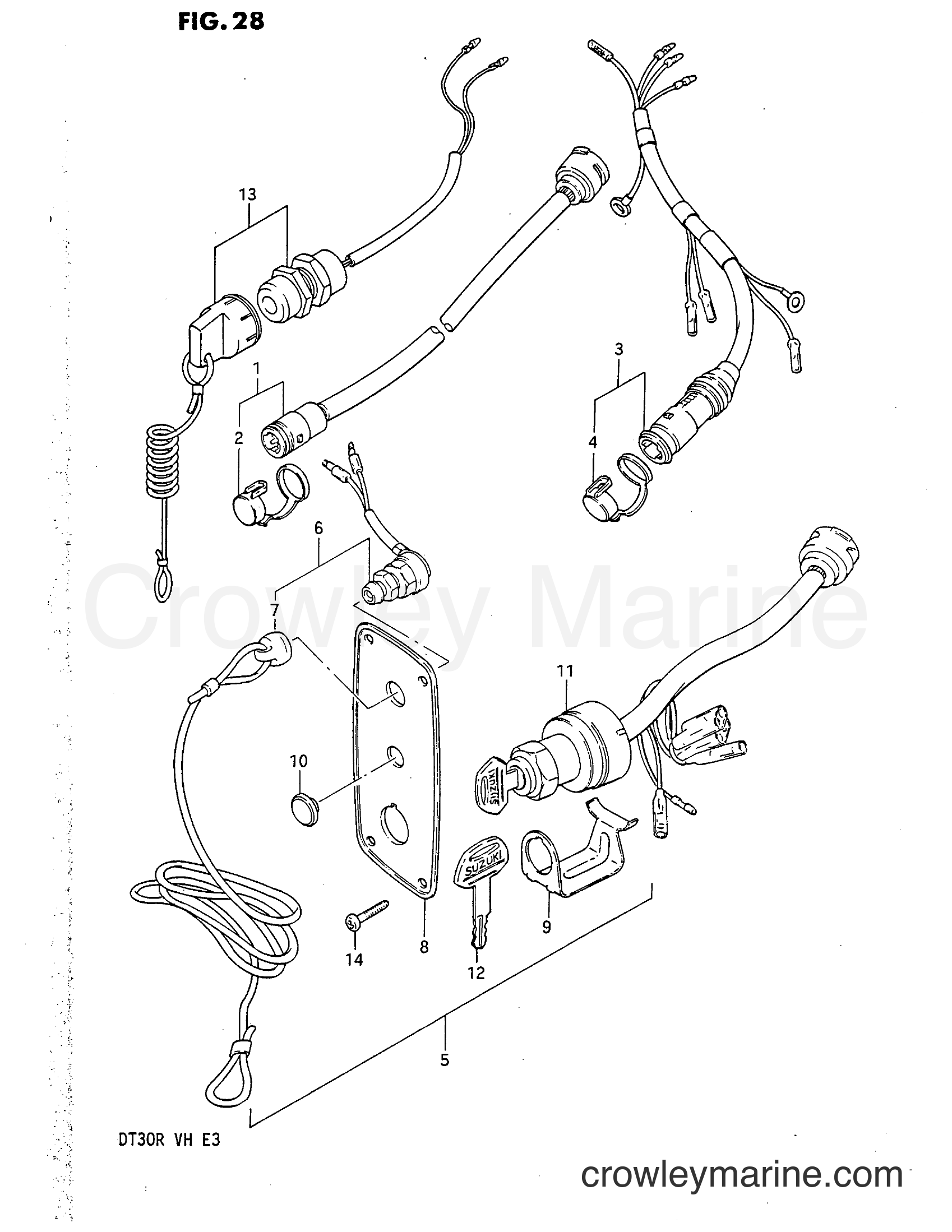 Suzuki Marine DT30 - OPTIONAL : ELECTRICAL