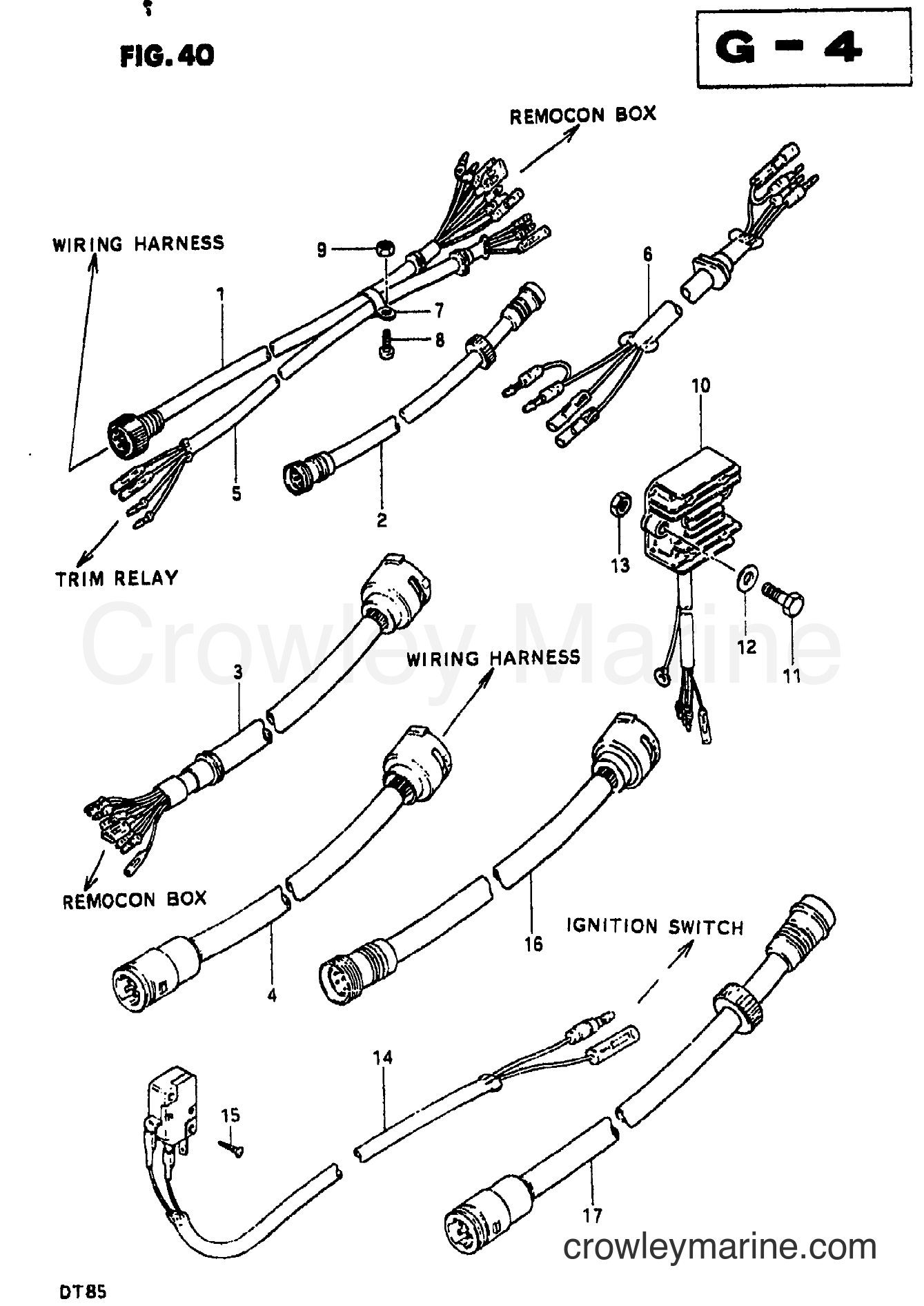 Suzuki Marine DT85 - ELECTRICAL (2)