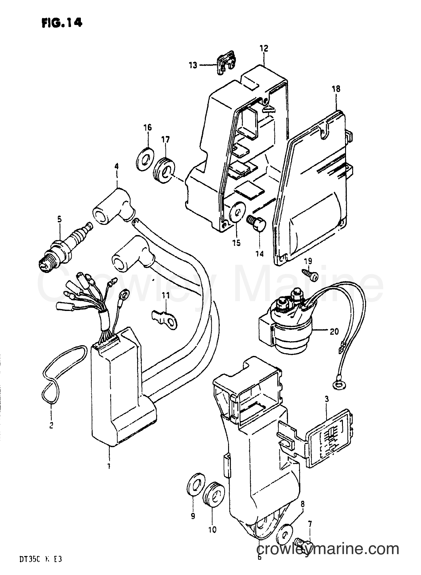 Suzuki Marine DT35 - IGNITION