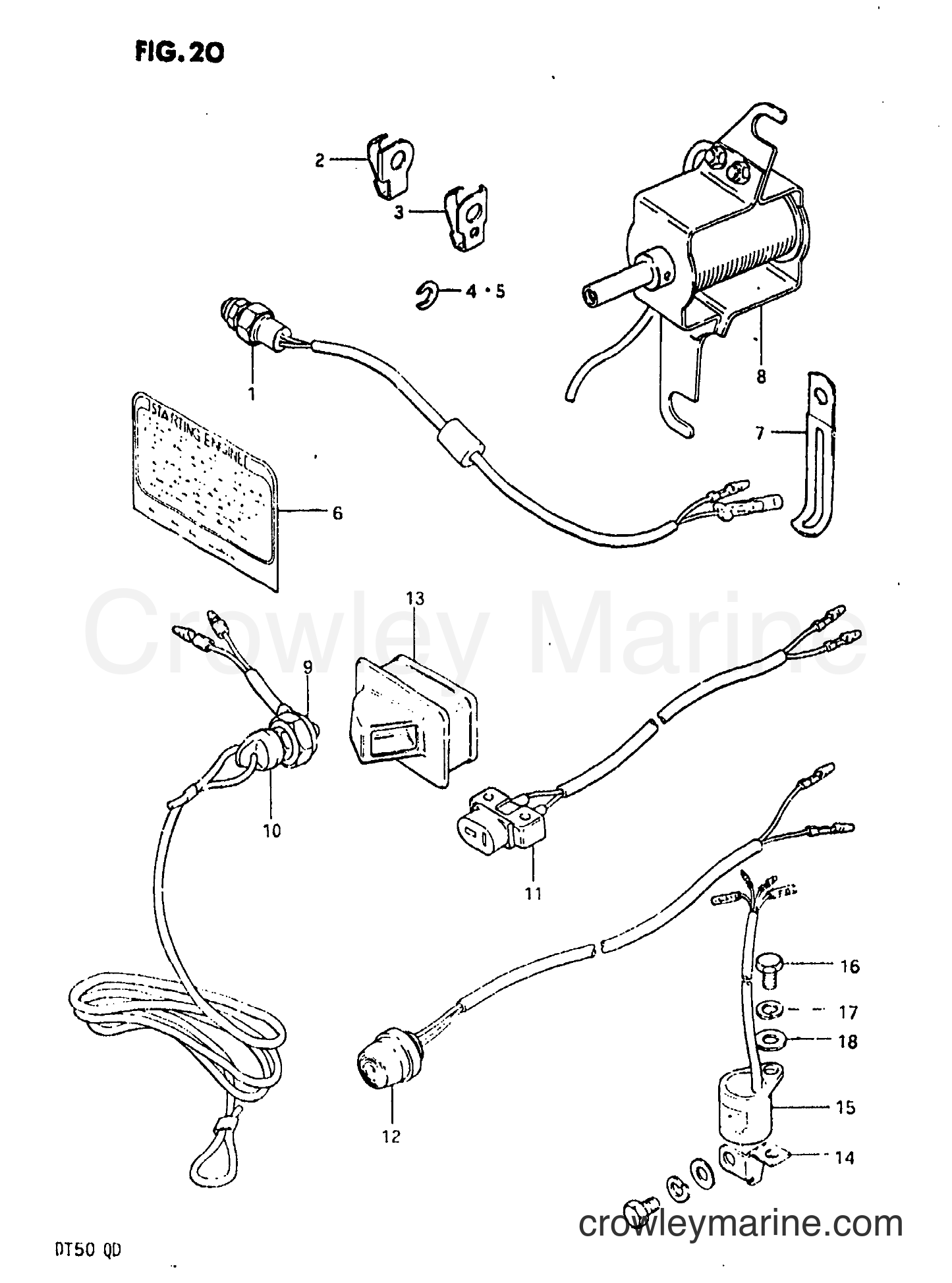 Suzuki Marine DT50 - ELECTRICAL (2)
