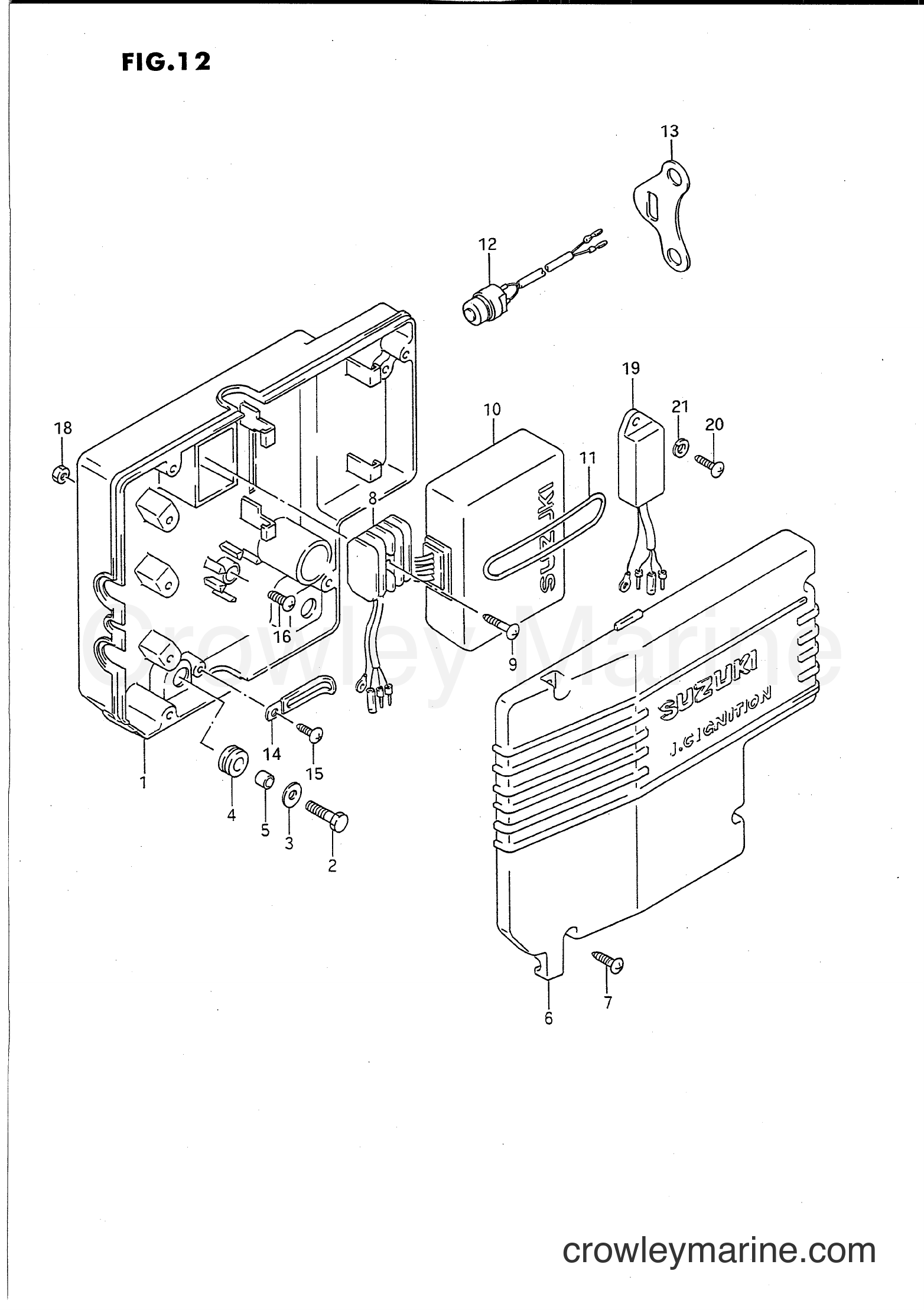 Suzuki Marine PU85 - ELECTRICAL (1)