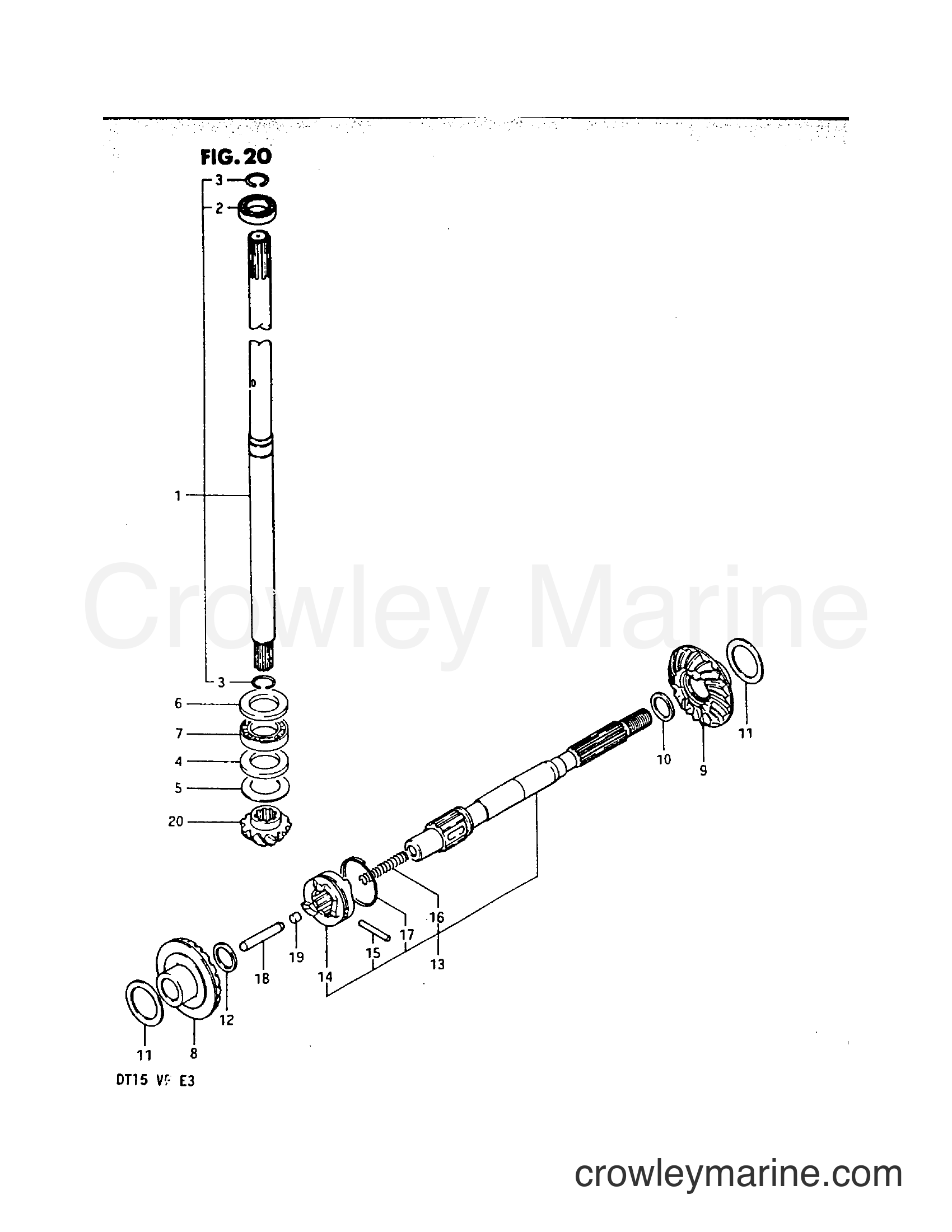 Купить Редуктор Лодочный Мотор Сузуки