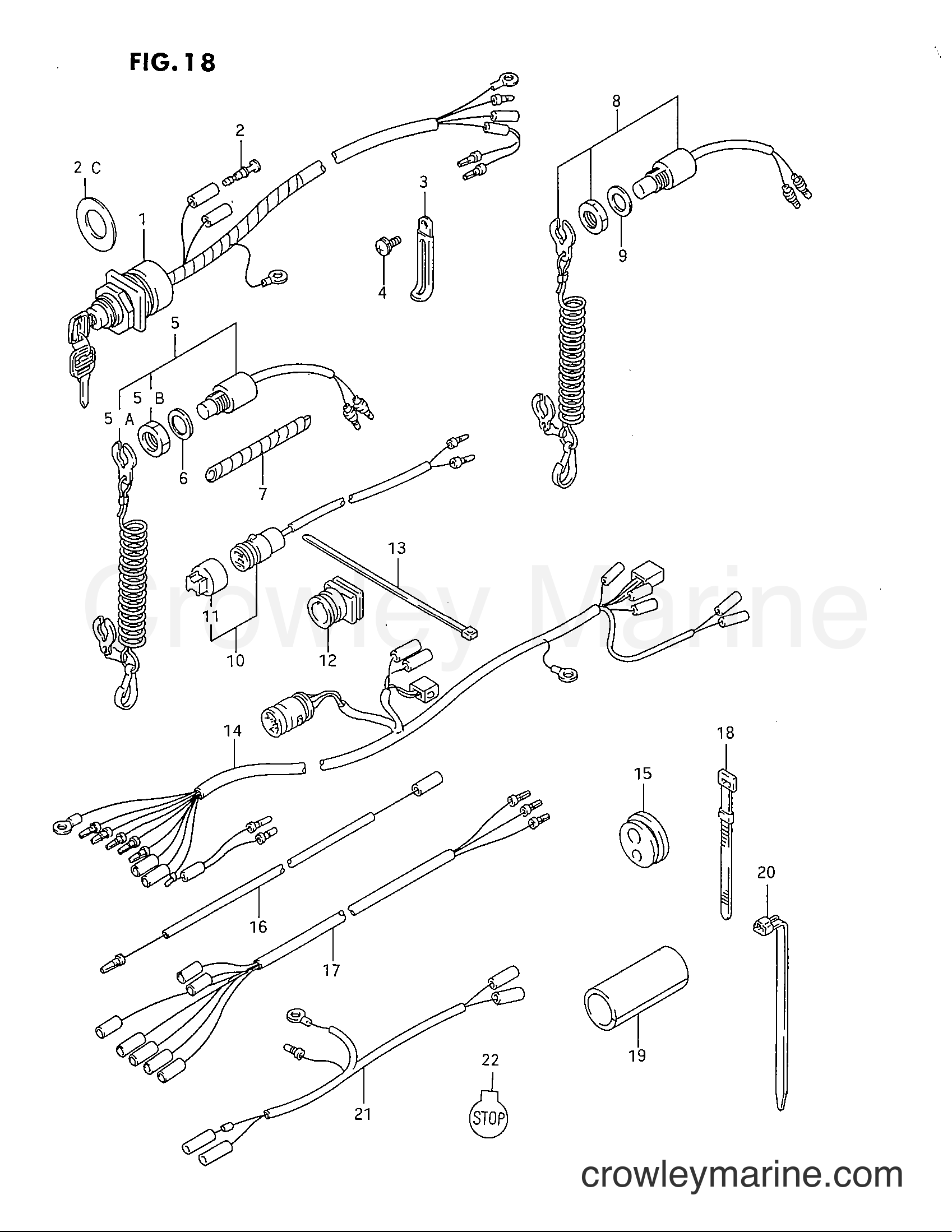 Suzuki Marine DT40C - ELECTRICAL (MODEL:93~98)