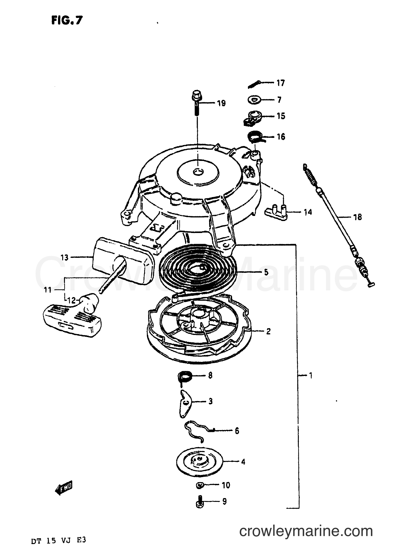 Suzuki Marine DT15 - STARTER