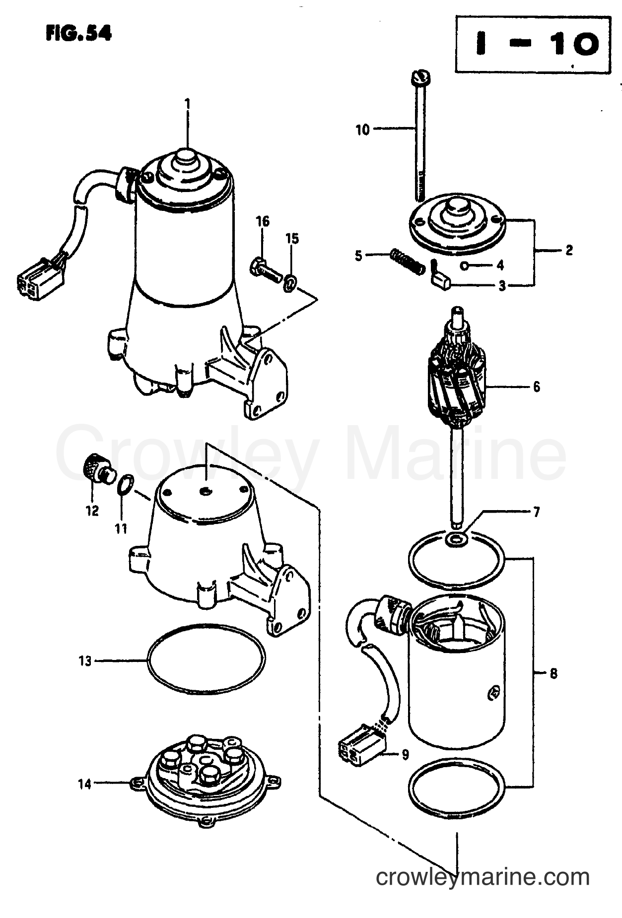 Suzuki Marine DT65 - POWER UNIT