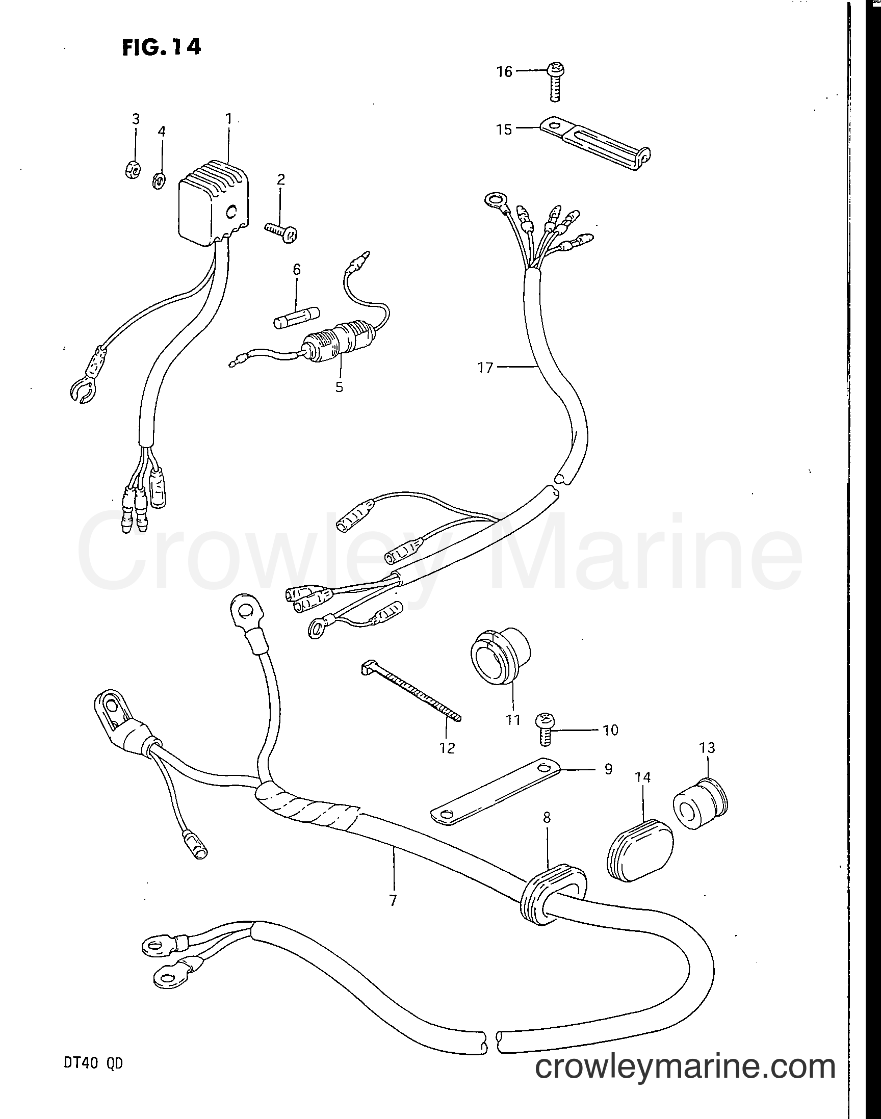 Suzuki Marine DT40 - ELECTRICAL (1)