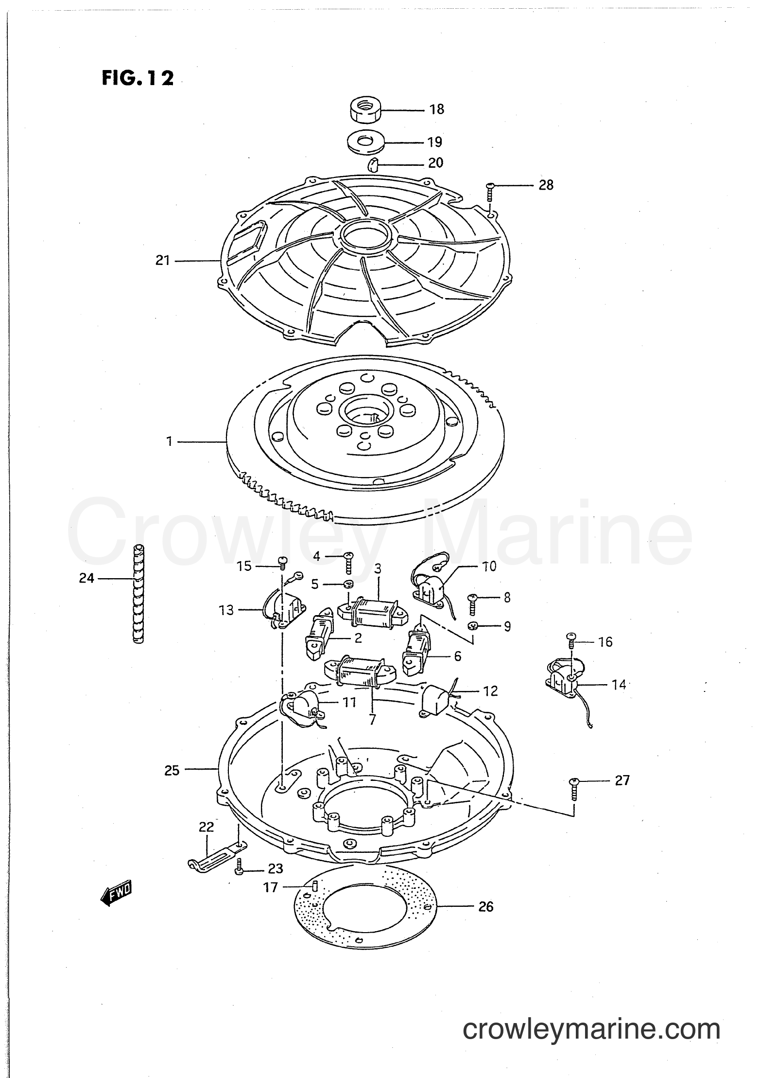 Suzuki Marine PU140 - MAGNETO