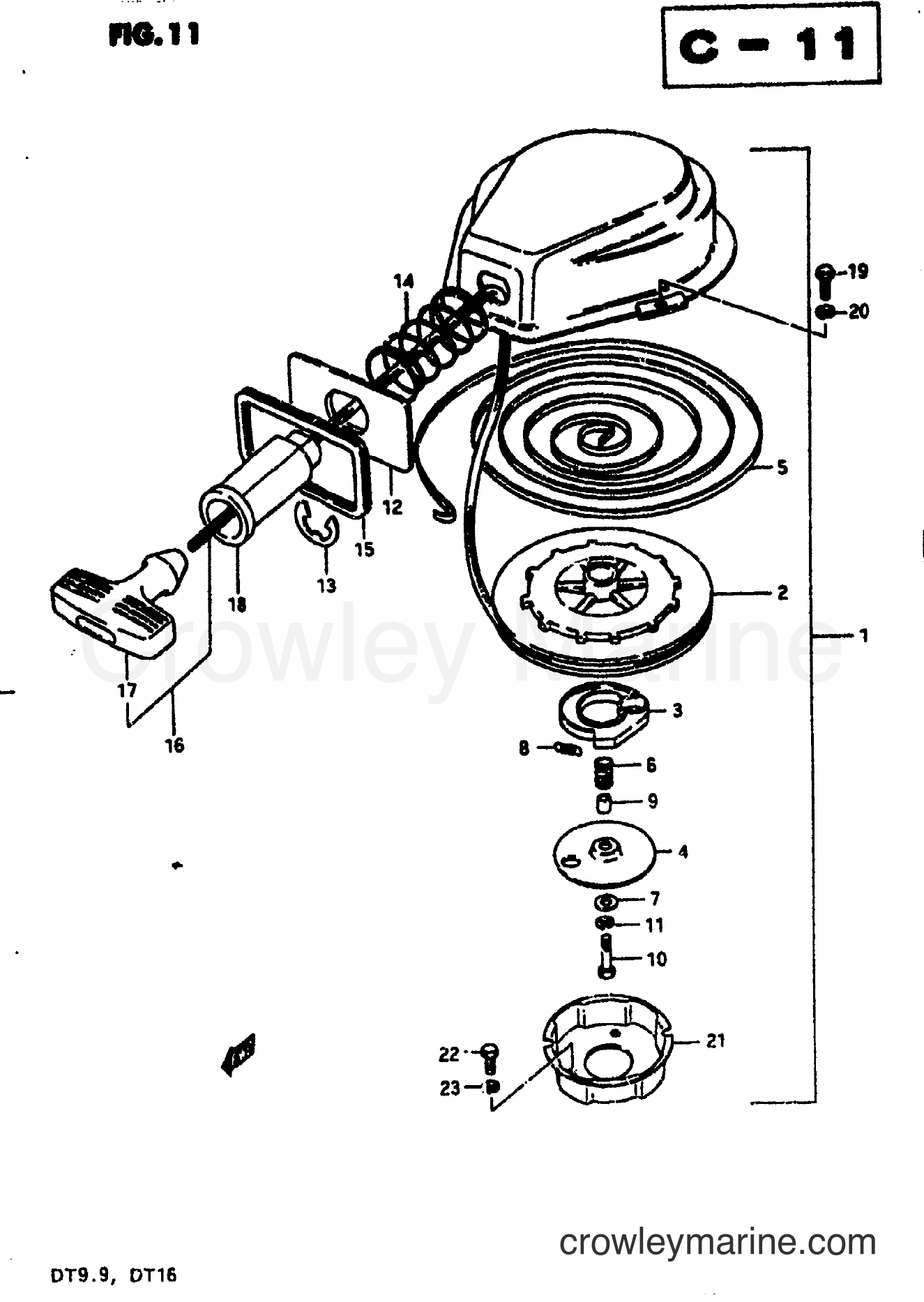 Suzuki Marine DT9.9P - ELECTRICAL (1)