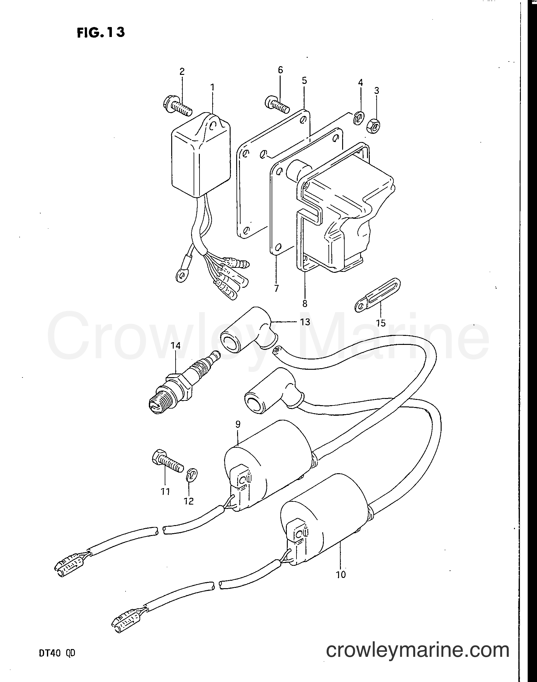 Suzuki Marine DT40 - IGNITION