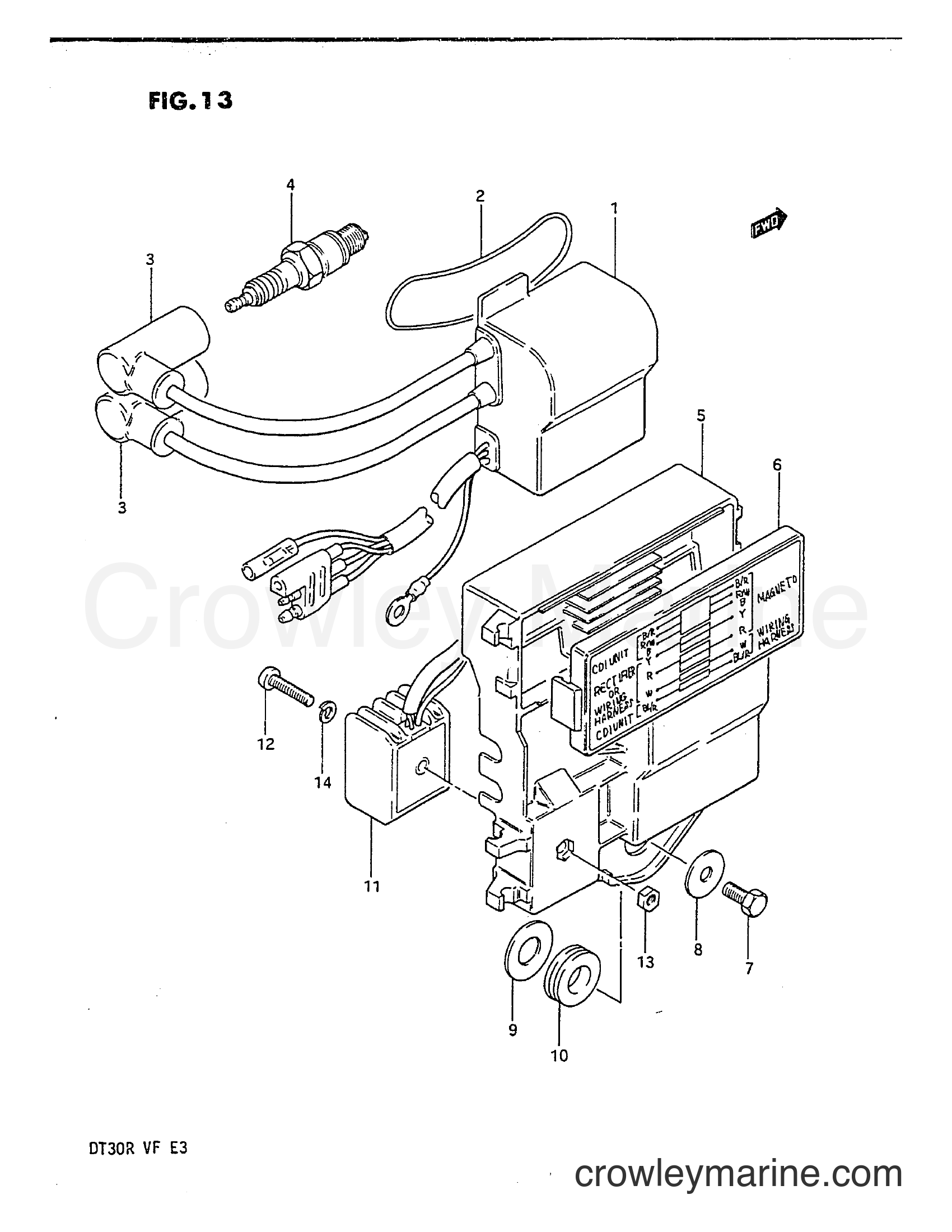 Suzuki Marine DT30 - IGNITION