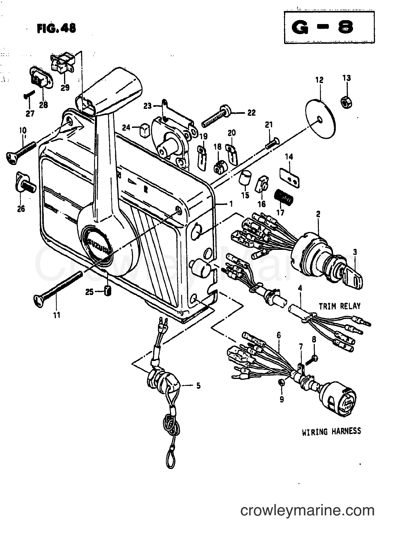 Suzuki Marine DT50W - REMOTE CONTROL (3)