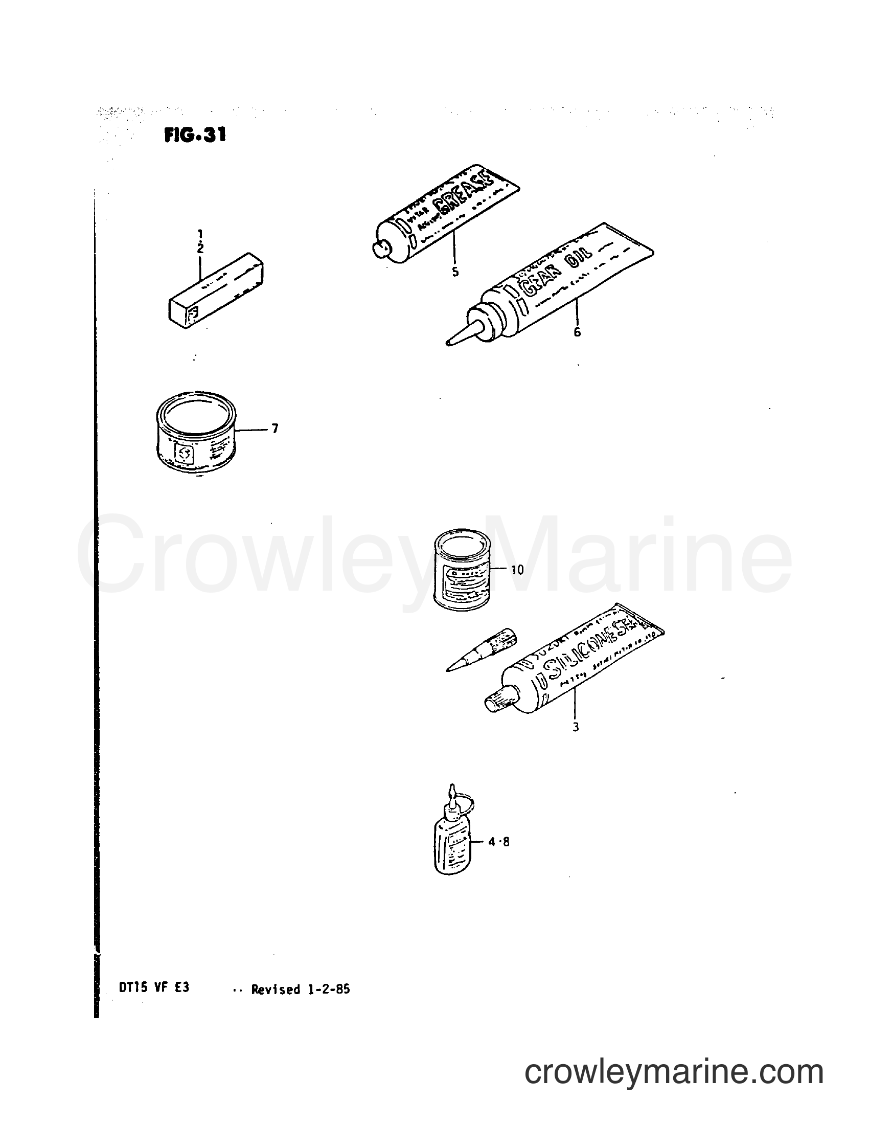 Suzuki Marine DT15 - OPTIONAL