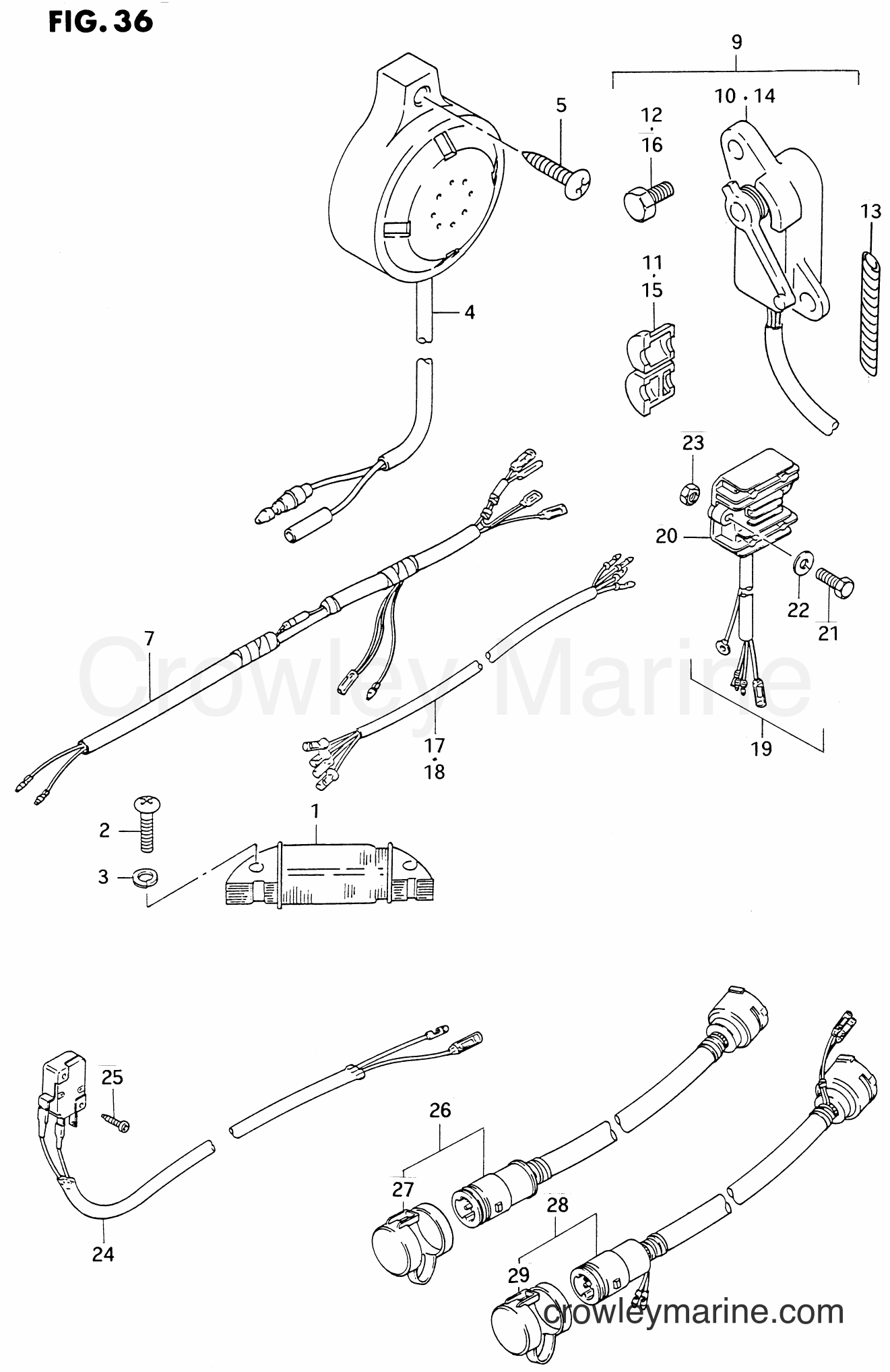 Suzuki Marine DT85 - OPT : ELECTRICAL