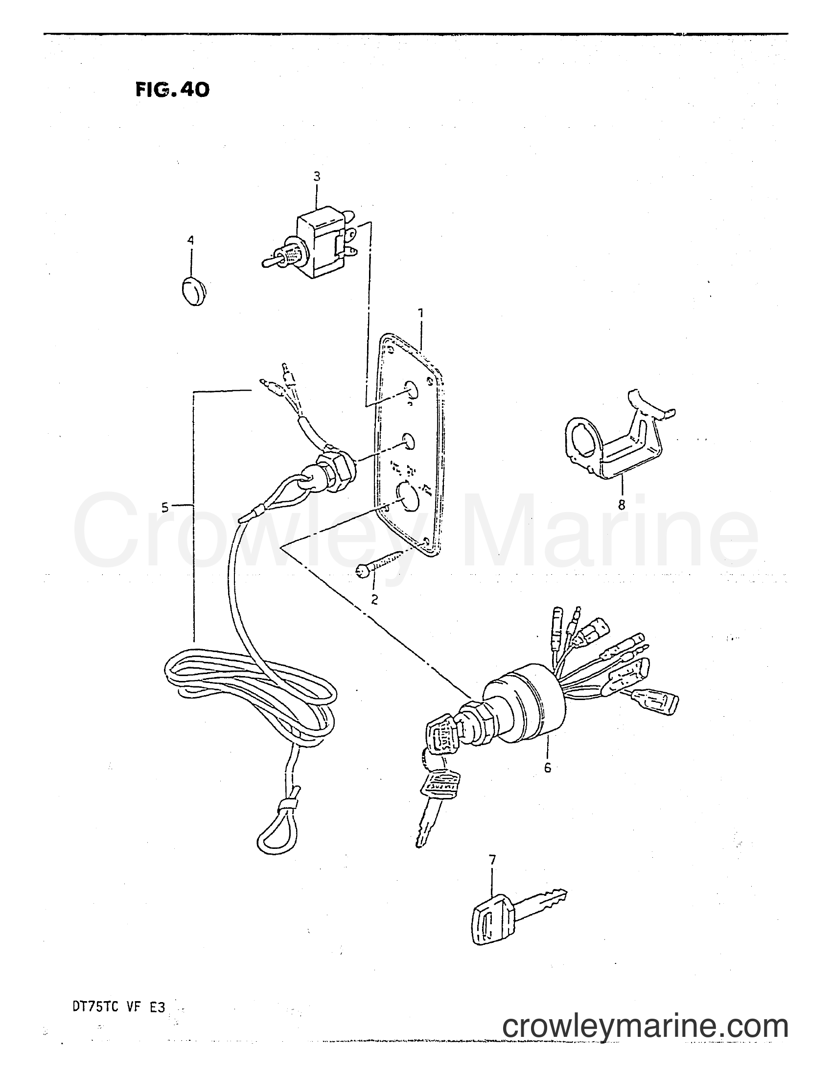 Suzuki Marine DT75 - OPT : IGNITION