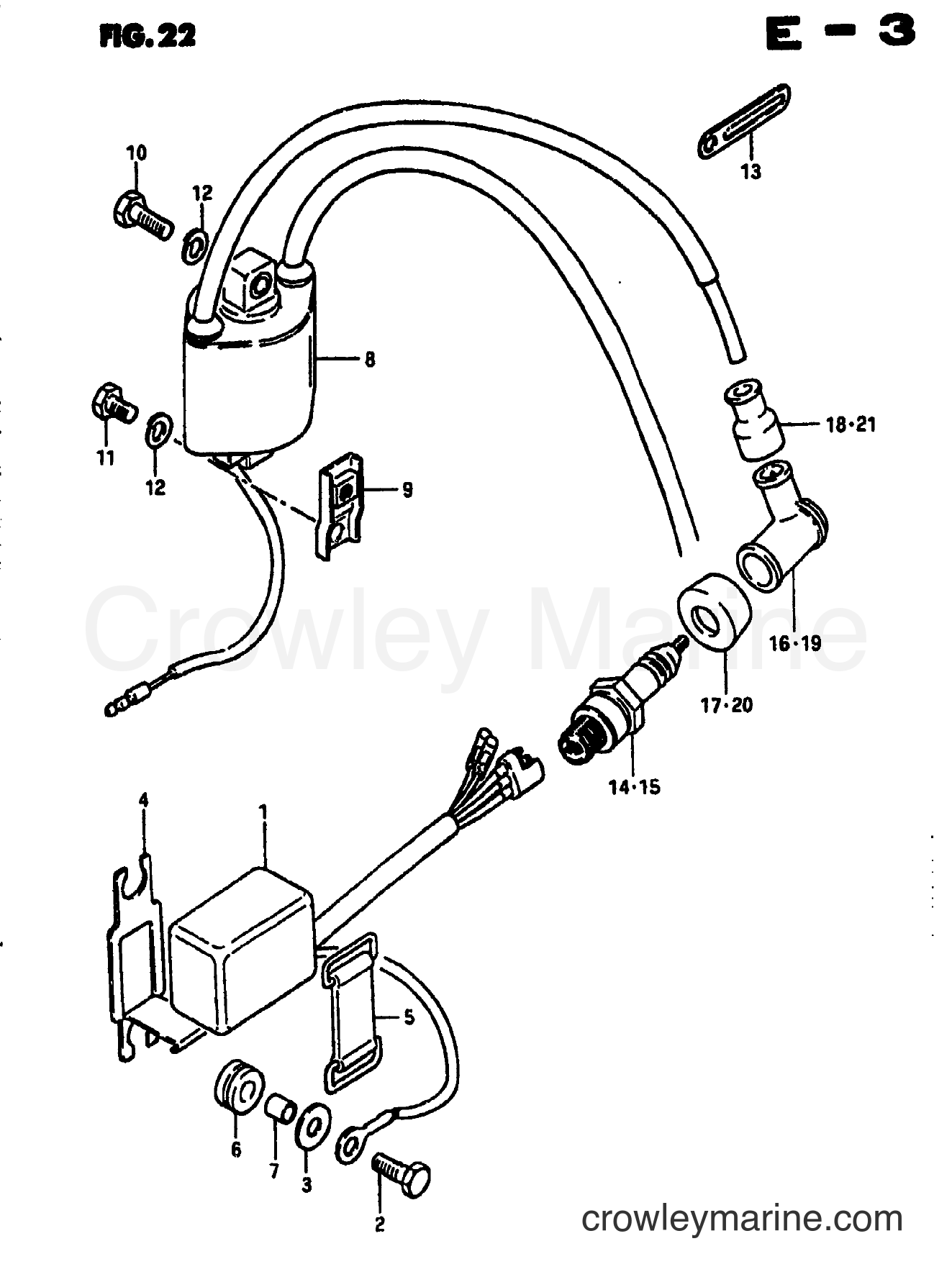 Suzuki Marine DT50 - ELECTRICAL 2 (DT65F)