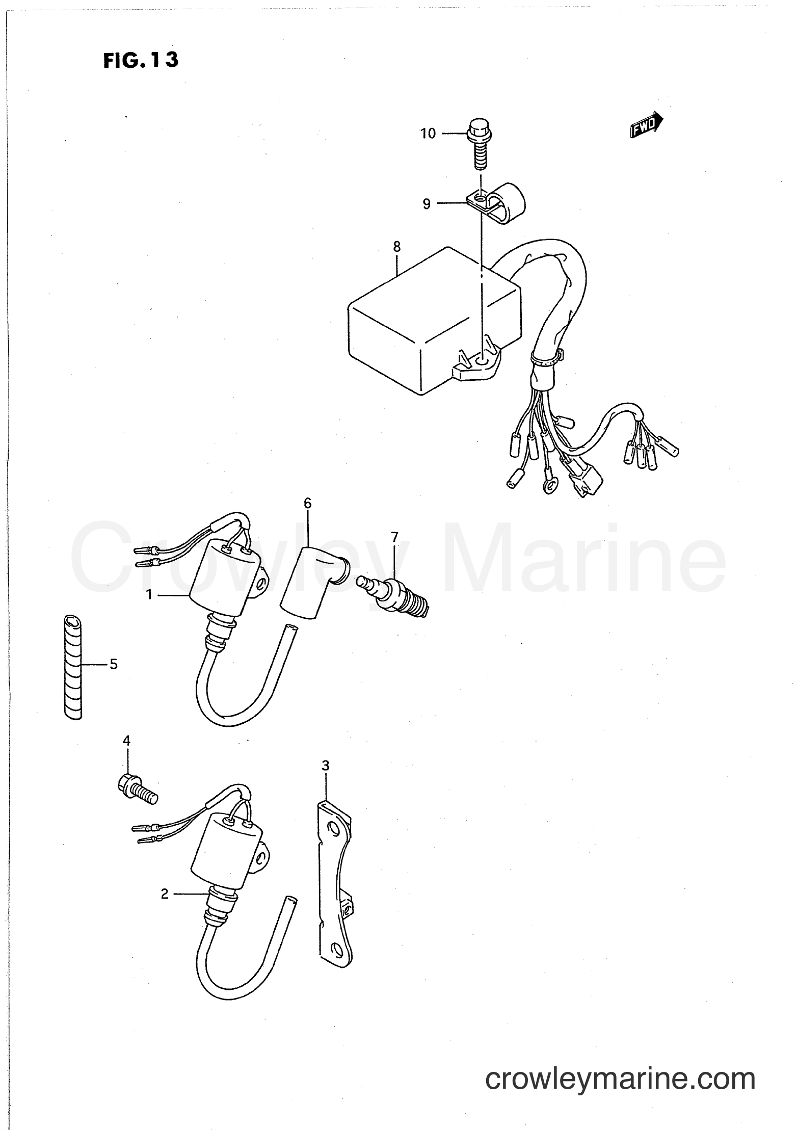 Suzuki Marine DT15C - IGNITION