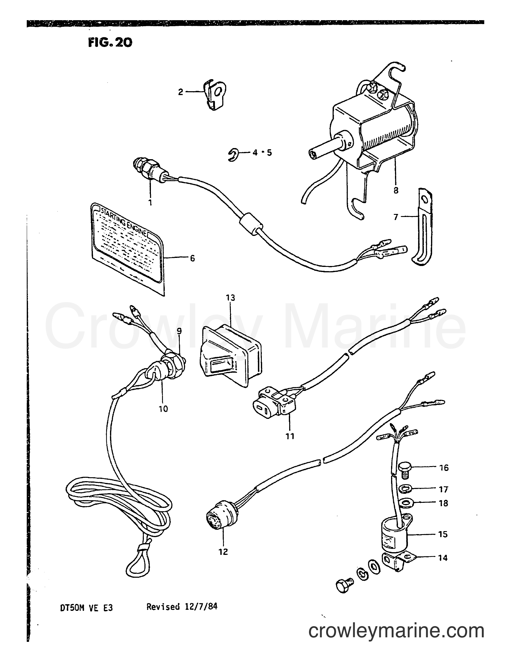 Suzuki Marine DT50M - ELECTRICAL (2)