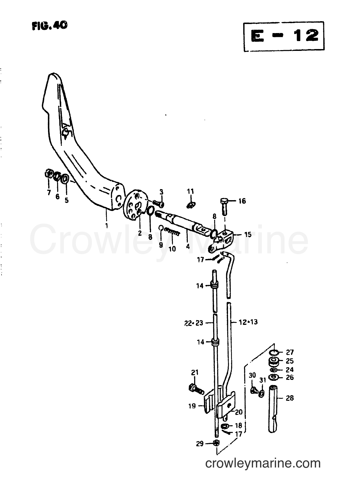 Suzuki Marine DT7.5 - CLUTCH