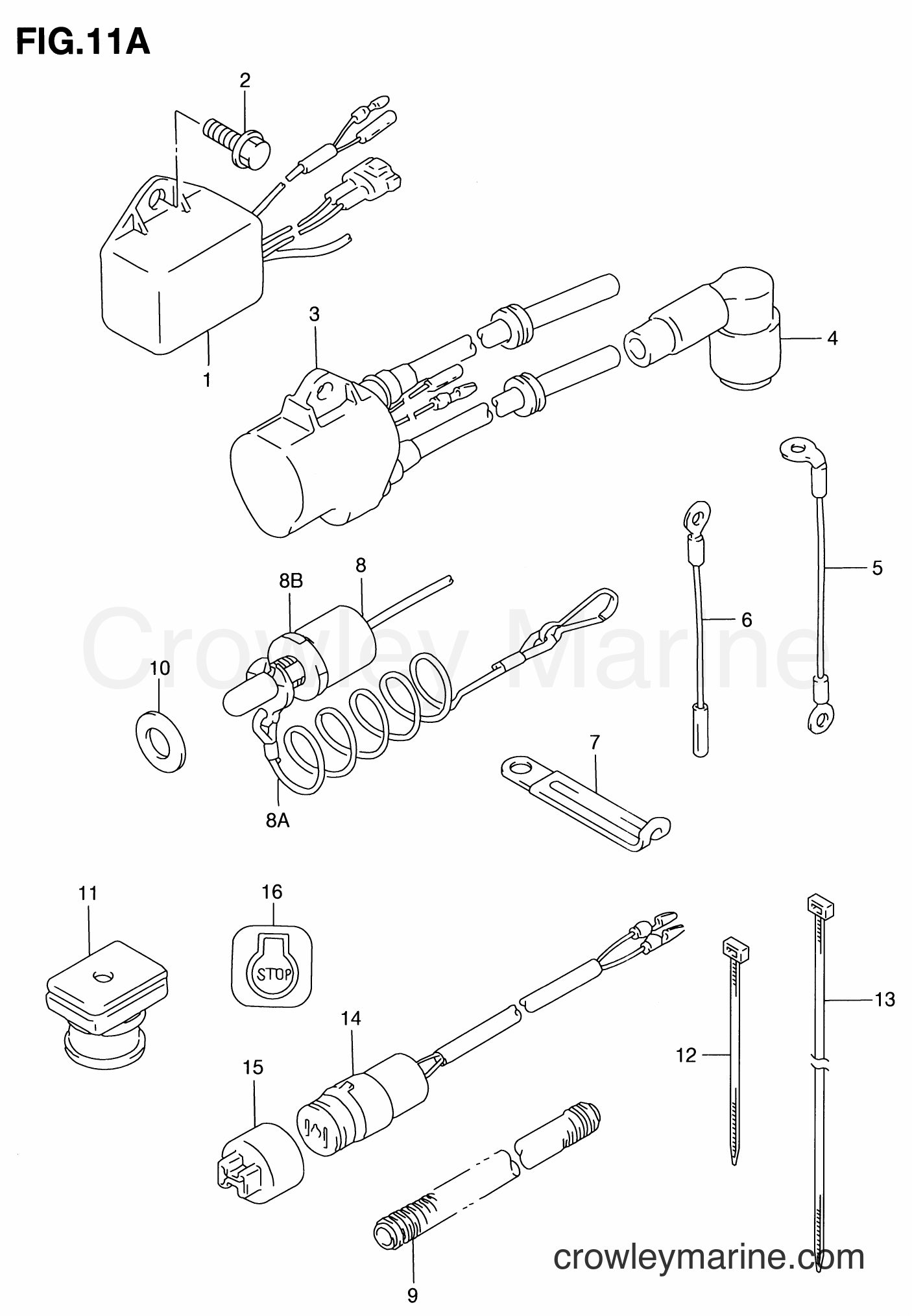 Suzuki Marine DT6 - ELECTRICAL (MODEL:95~02)