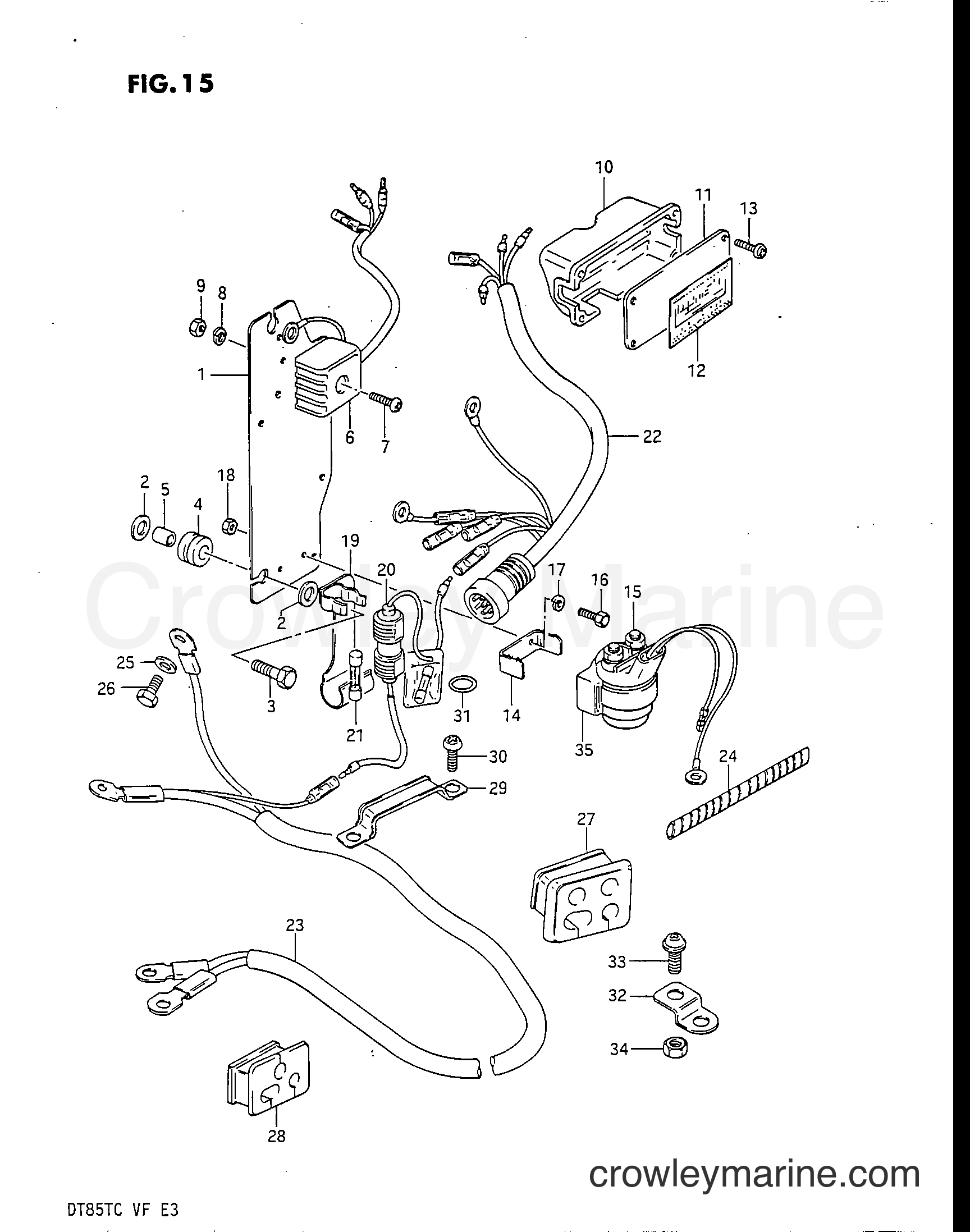 Suzuki Marine DT85 - ELECTRICAL (1)