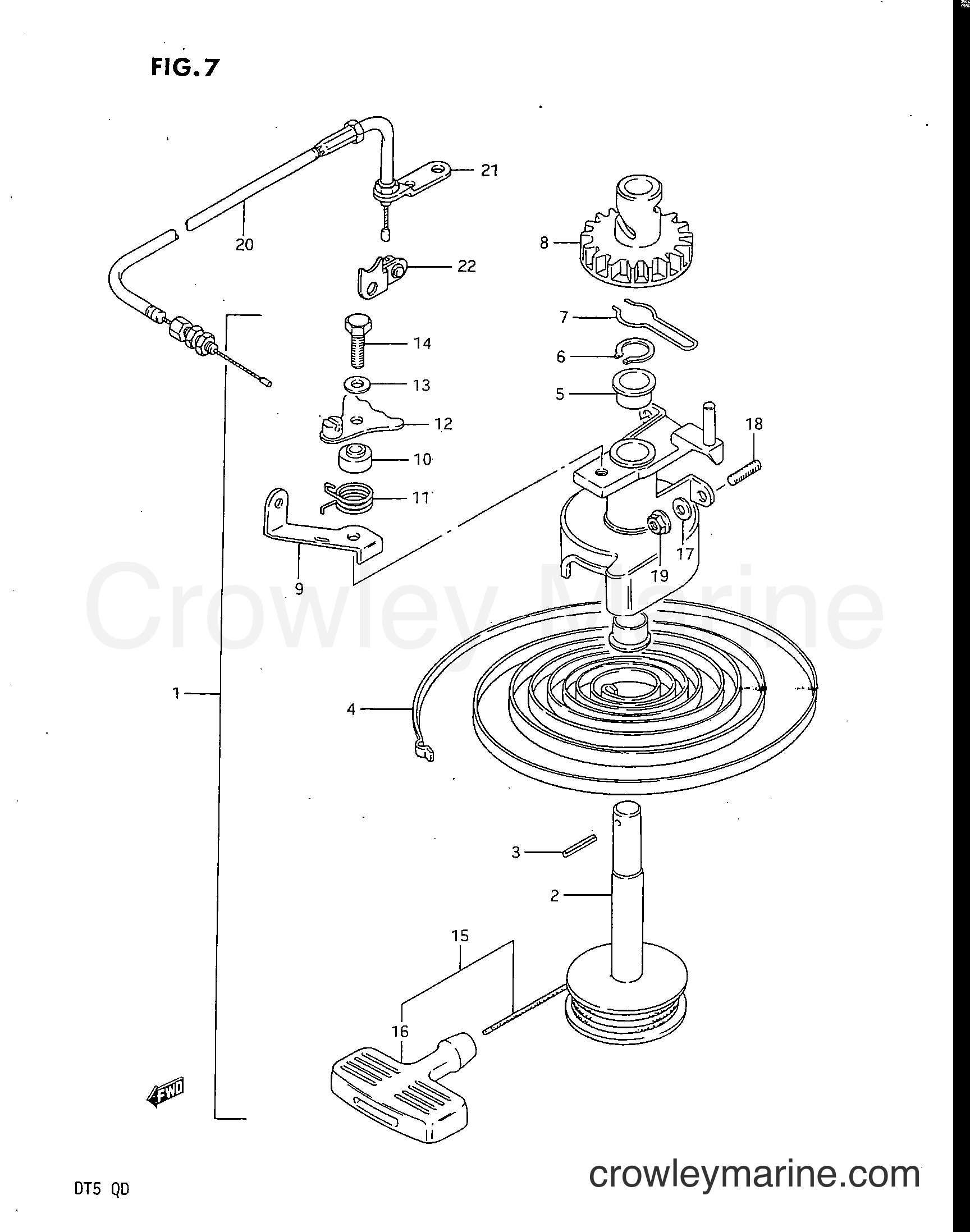 Suzuki Marine DT5 - STARTER