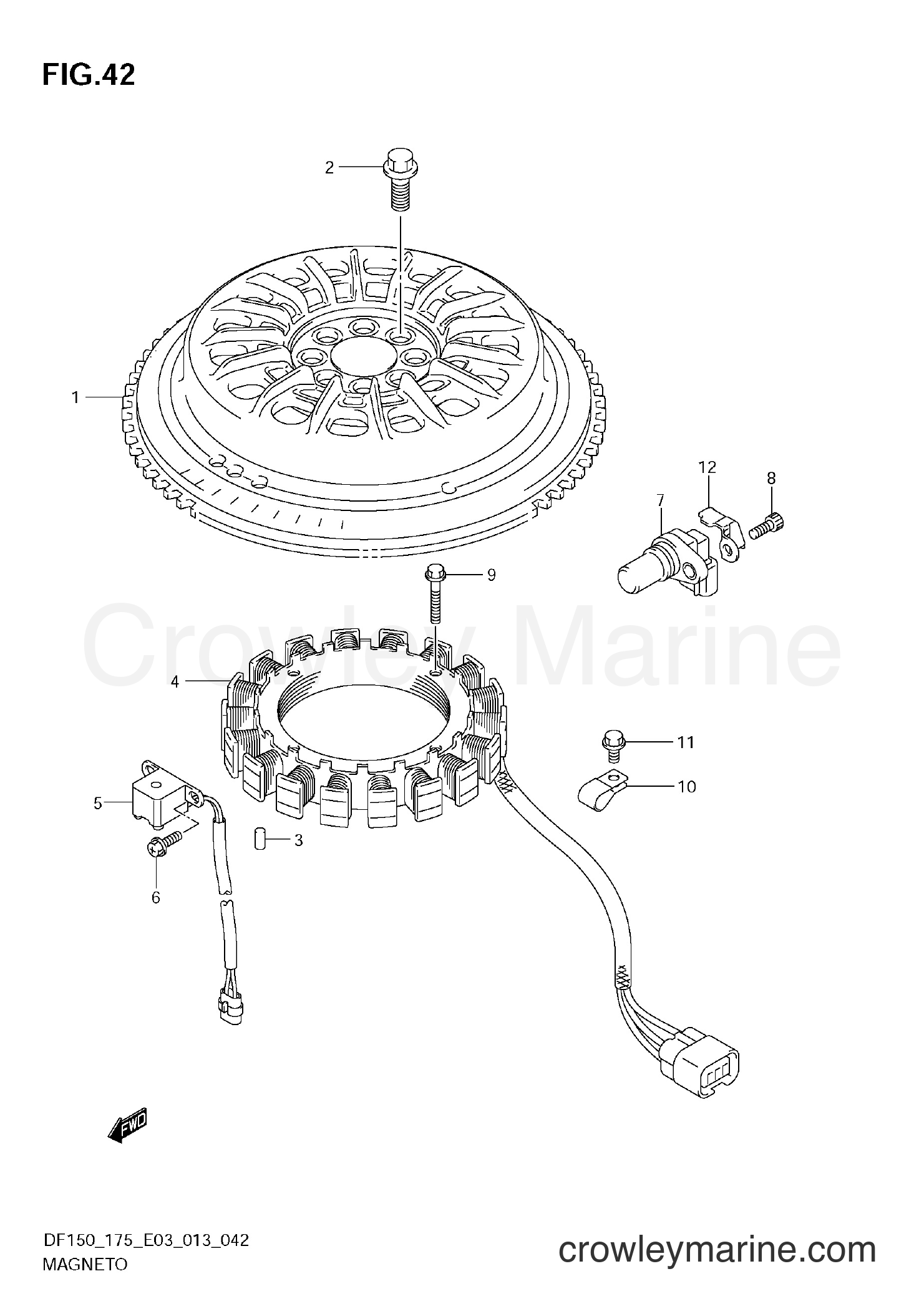 Suzuki Marine DF150 310001~ - MAGNETO (DF150Z E3)